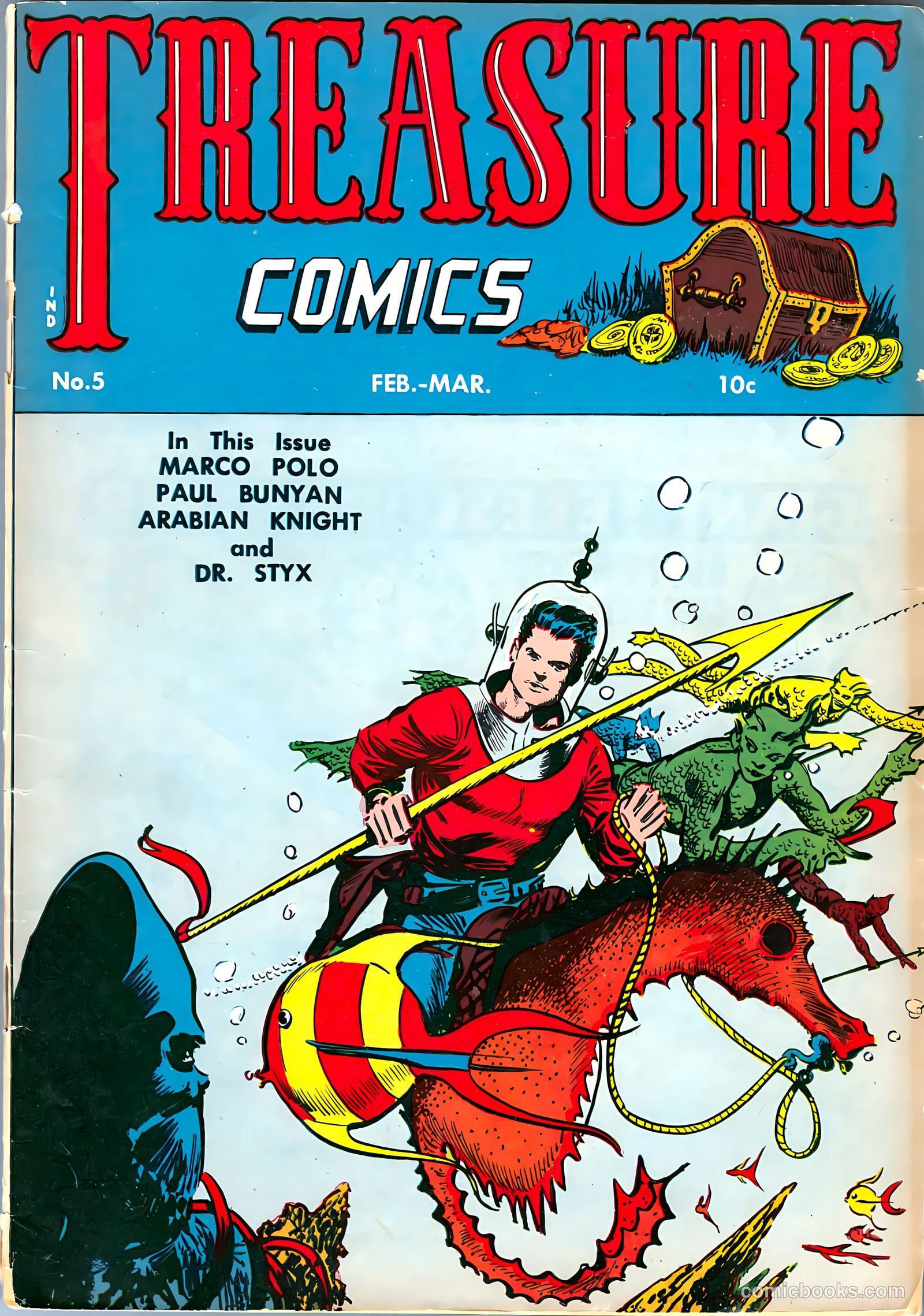 Treasure Comics #5 — page 1 of 52