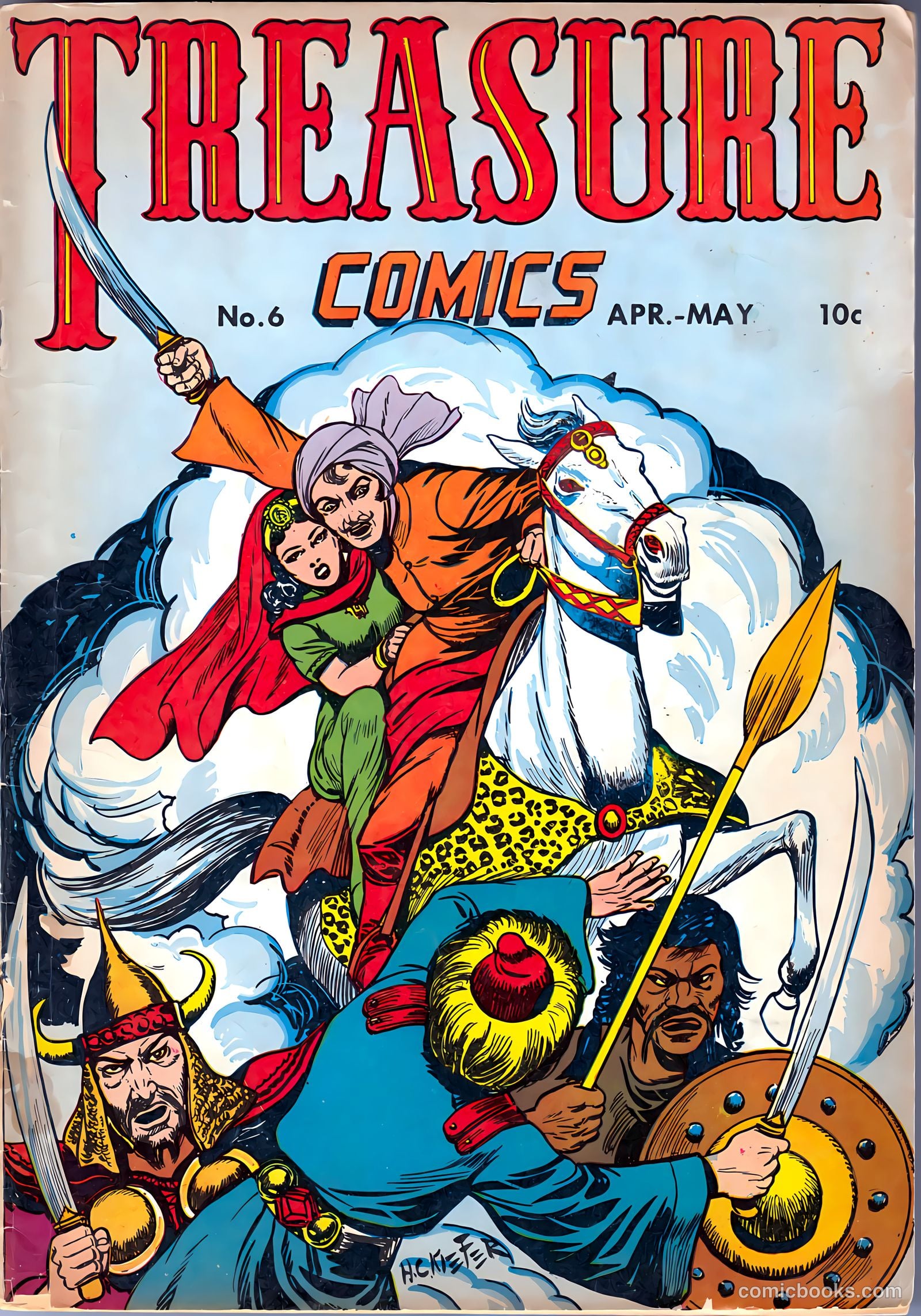 Treasure Comics #6 — page 1 of 52