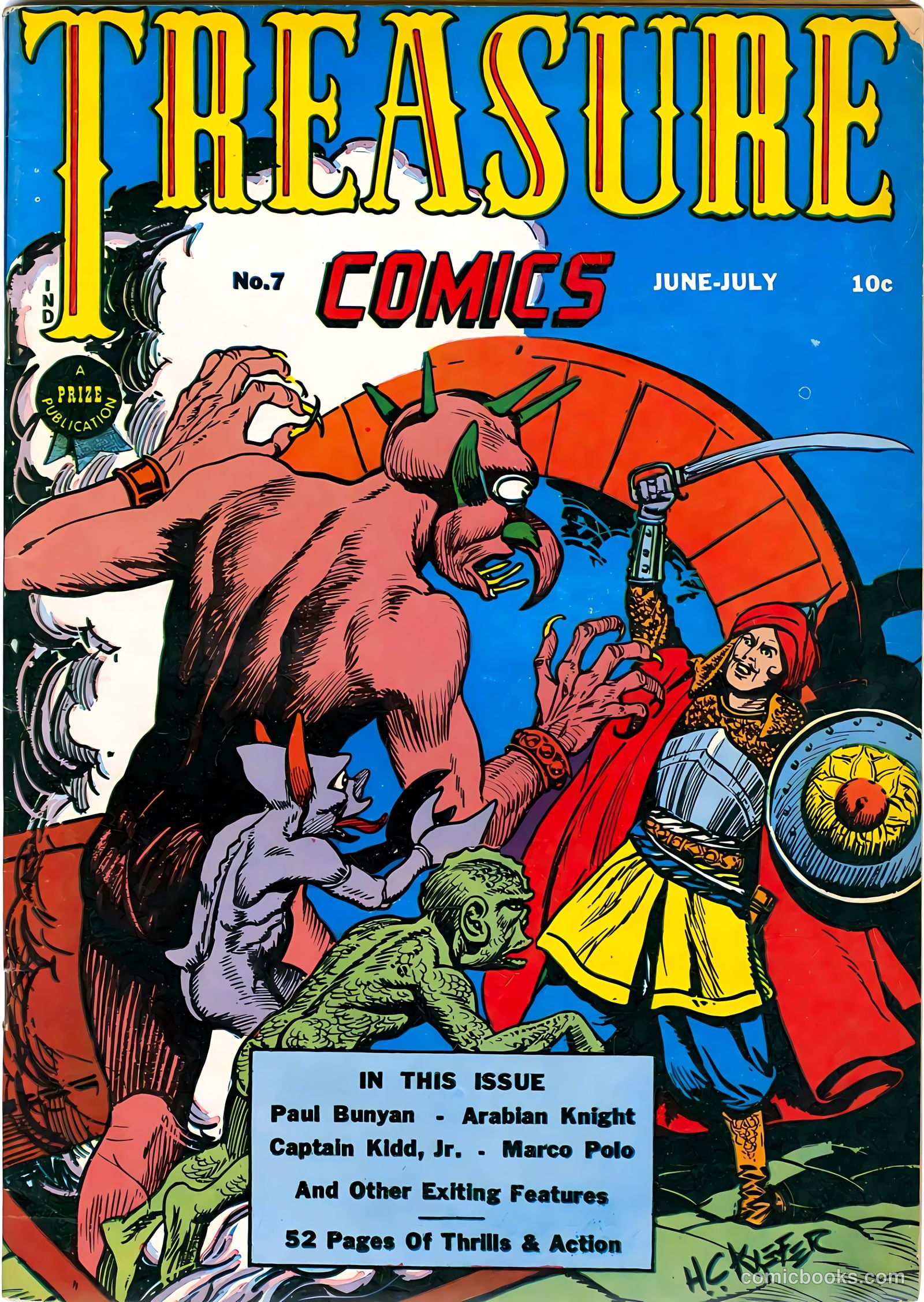 Treasure Comics #7 — page 1 of 52