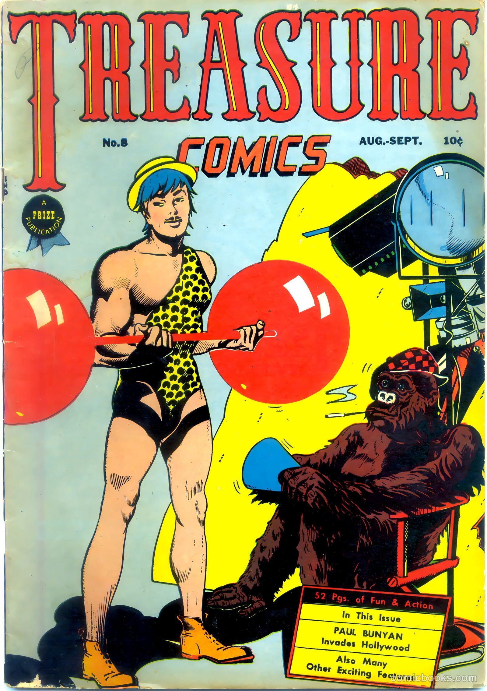 Treasure Comics #8 — page 1 of 52