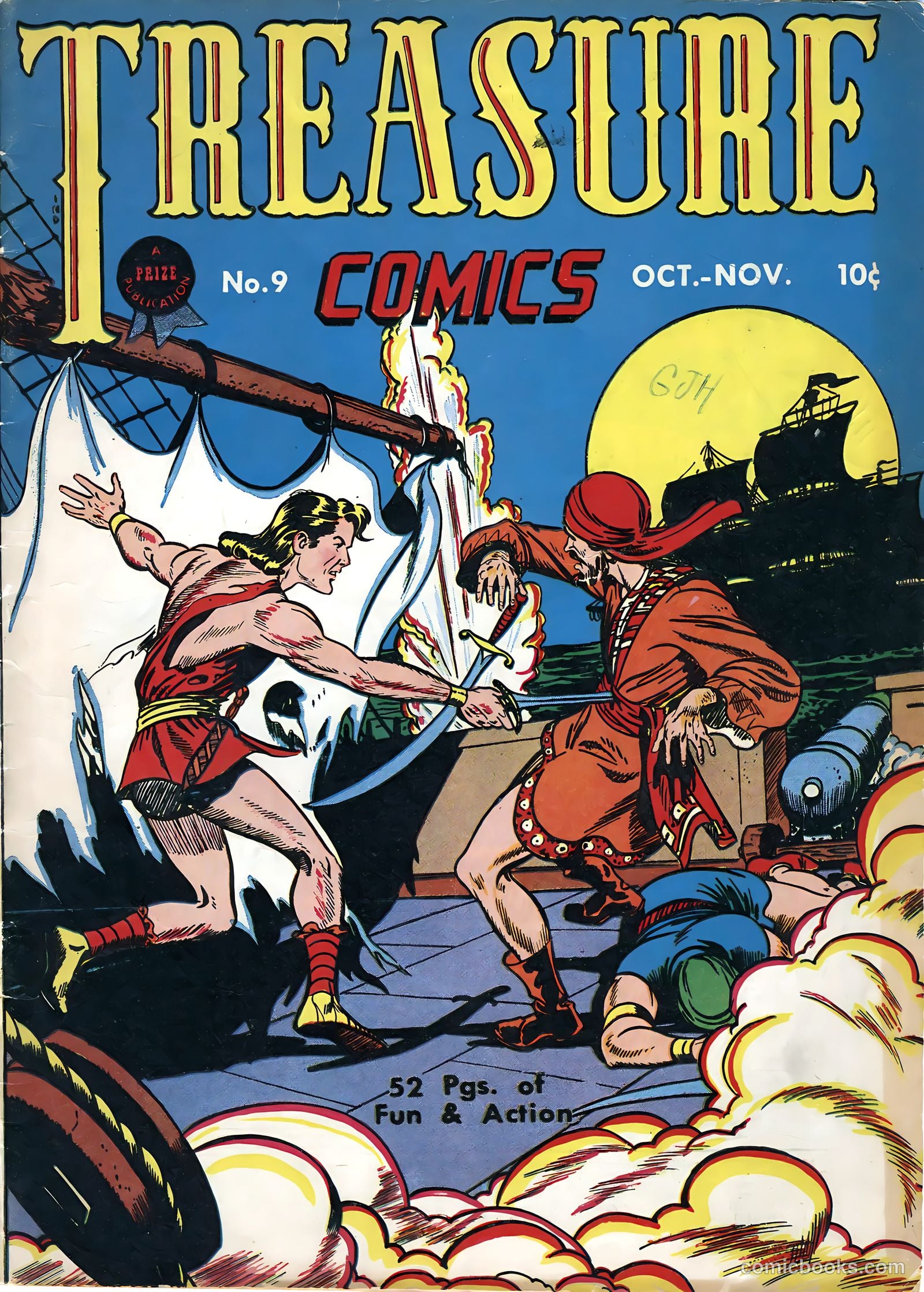 Treasure Comics #9 — page 1 of 52