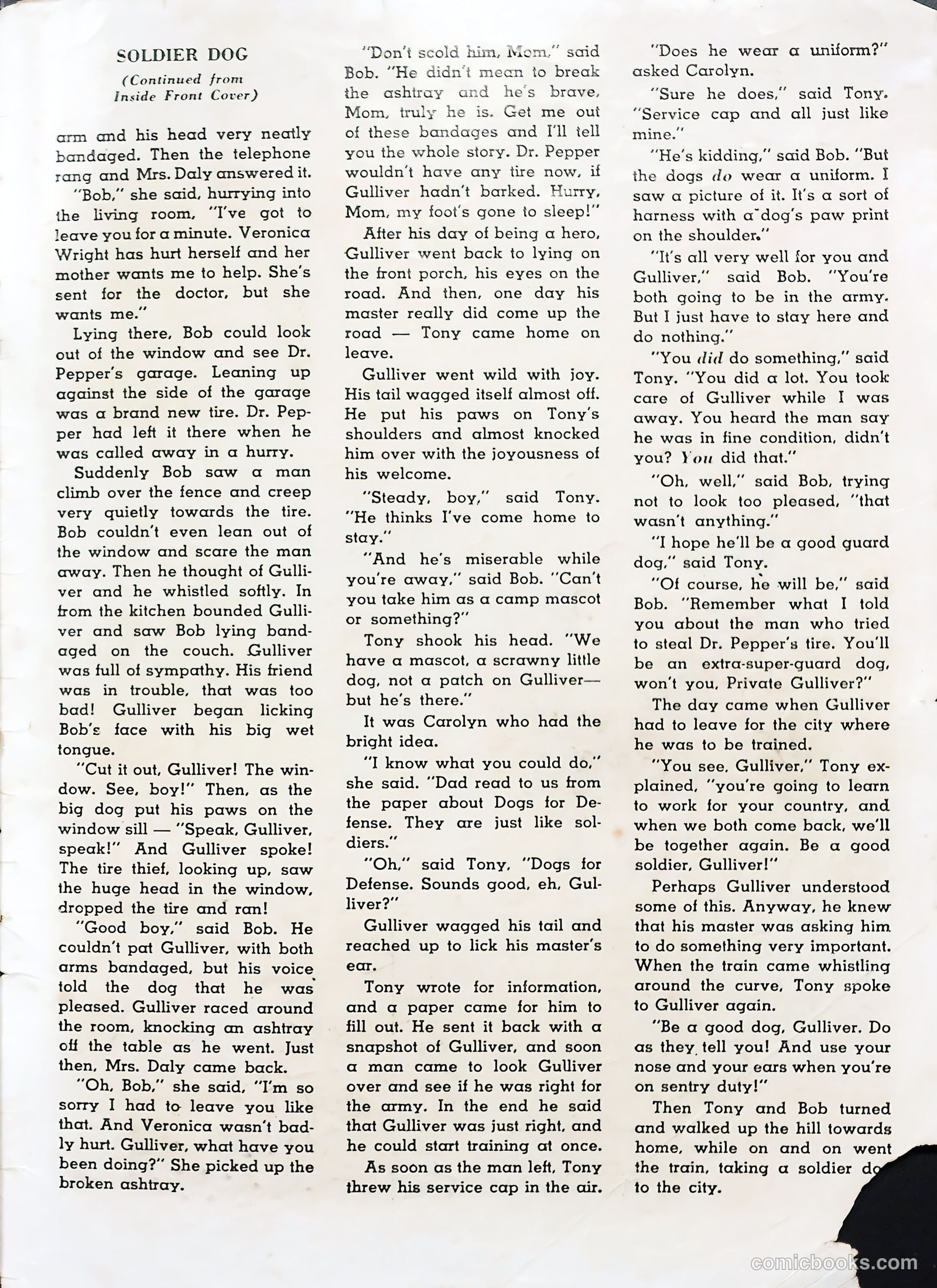 True Animal Picture-Stories #1 — page 35 of 37