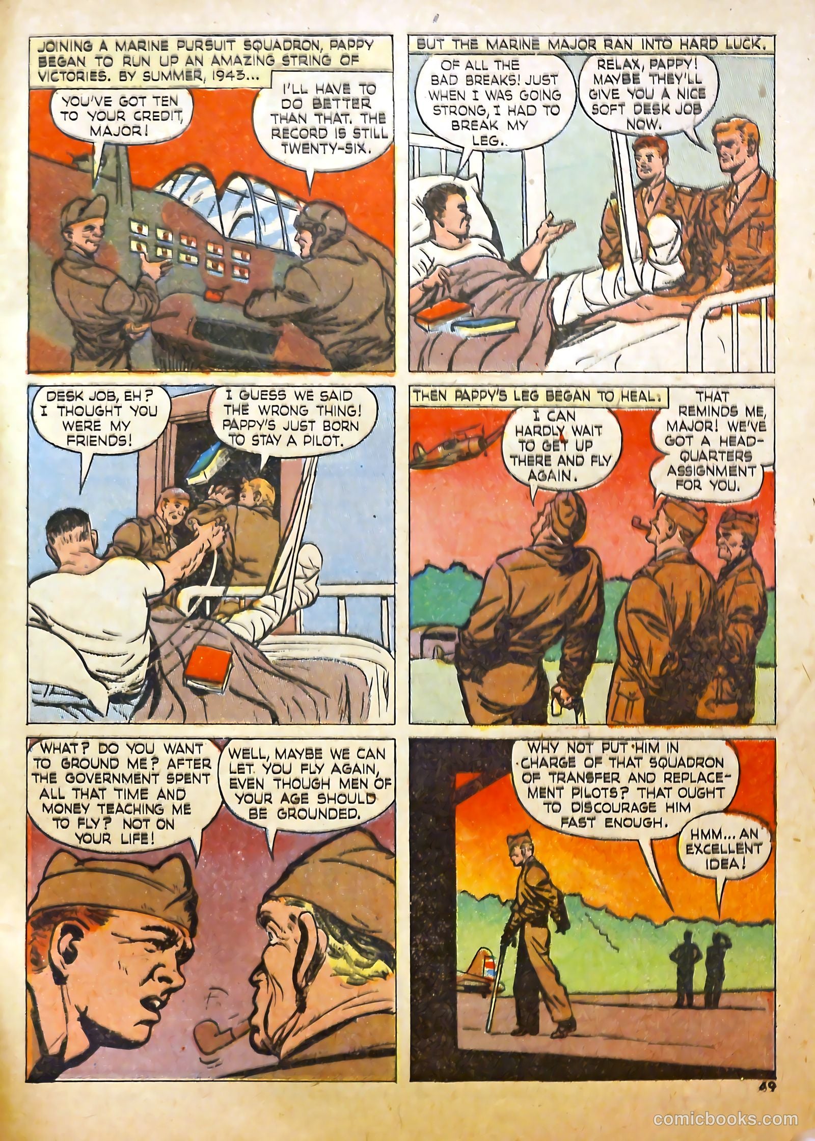 True Aviation Picture-Stories #10 — page 49 of 52