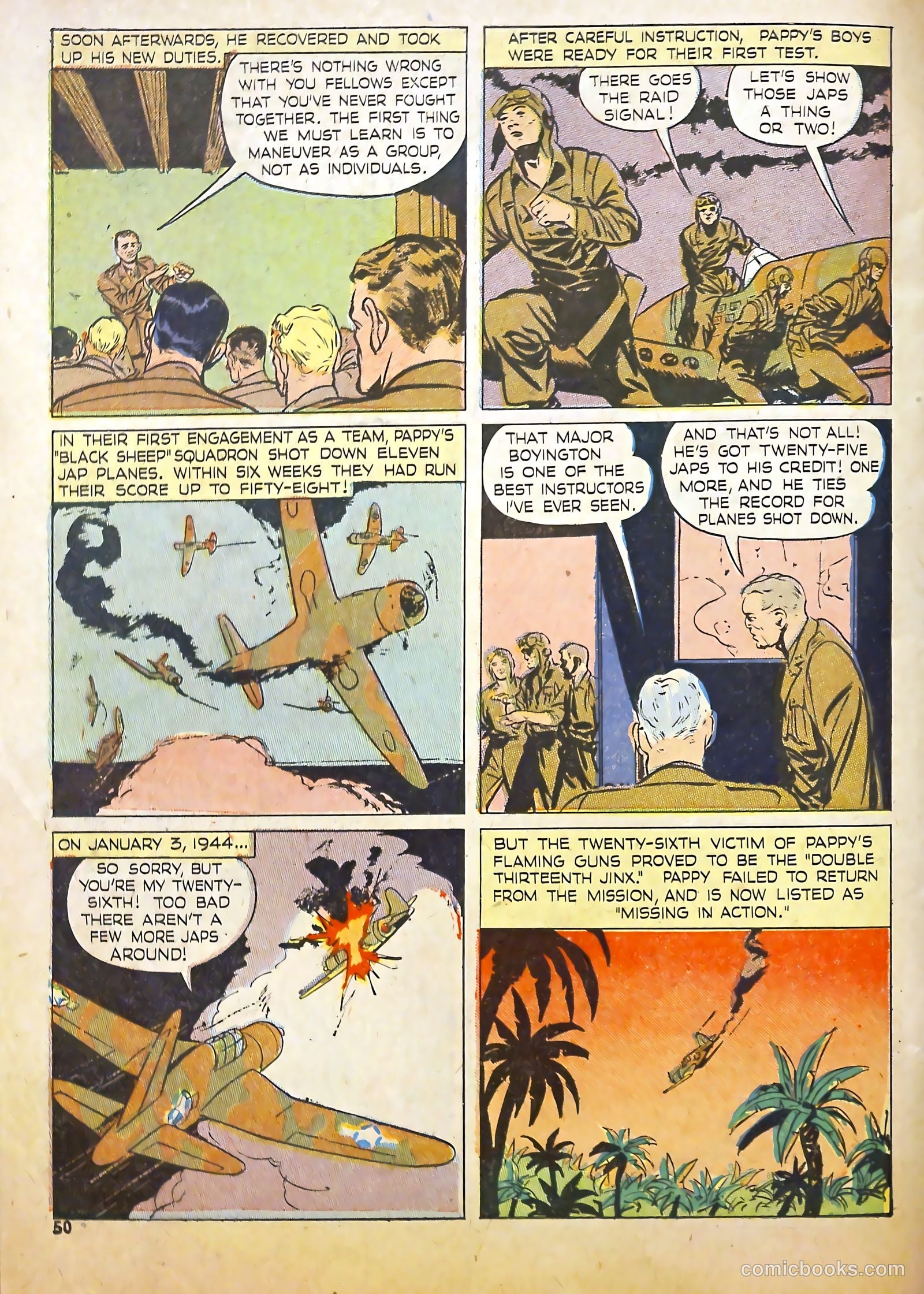 True Aviation Picture-Stories #10 — page 50 of 52