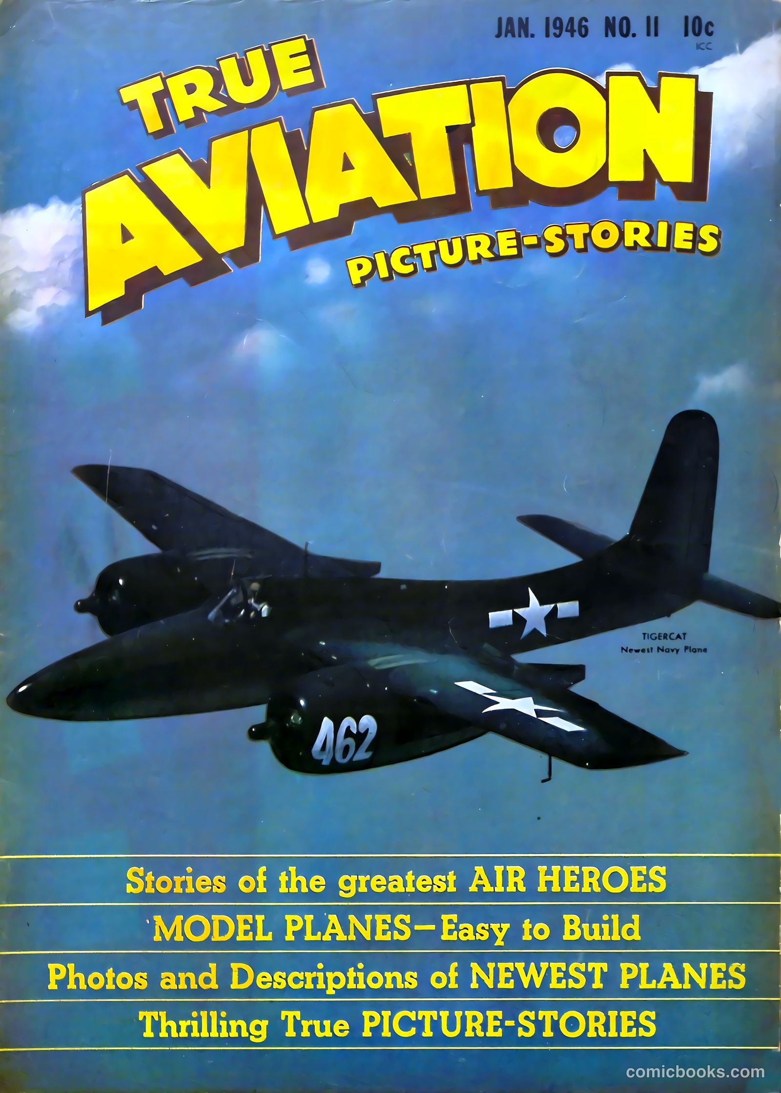 True Aviation Picture-Stories #11 — page 1 of 60