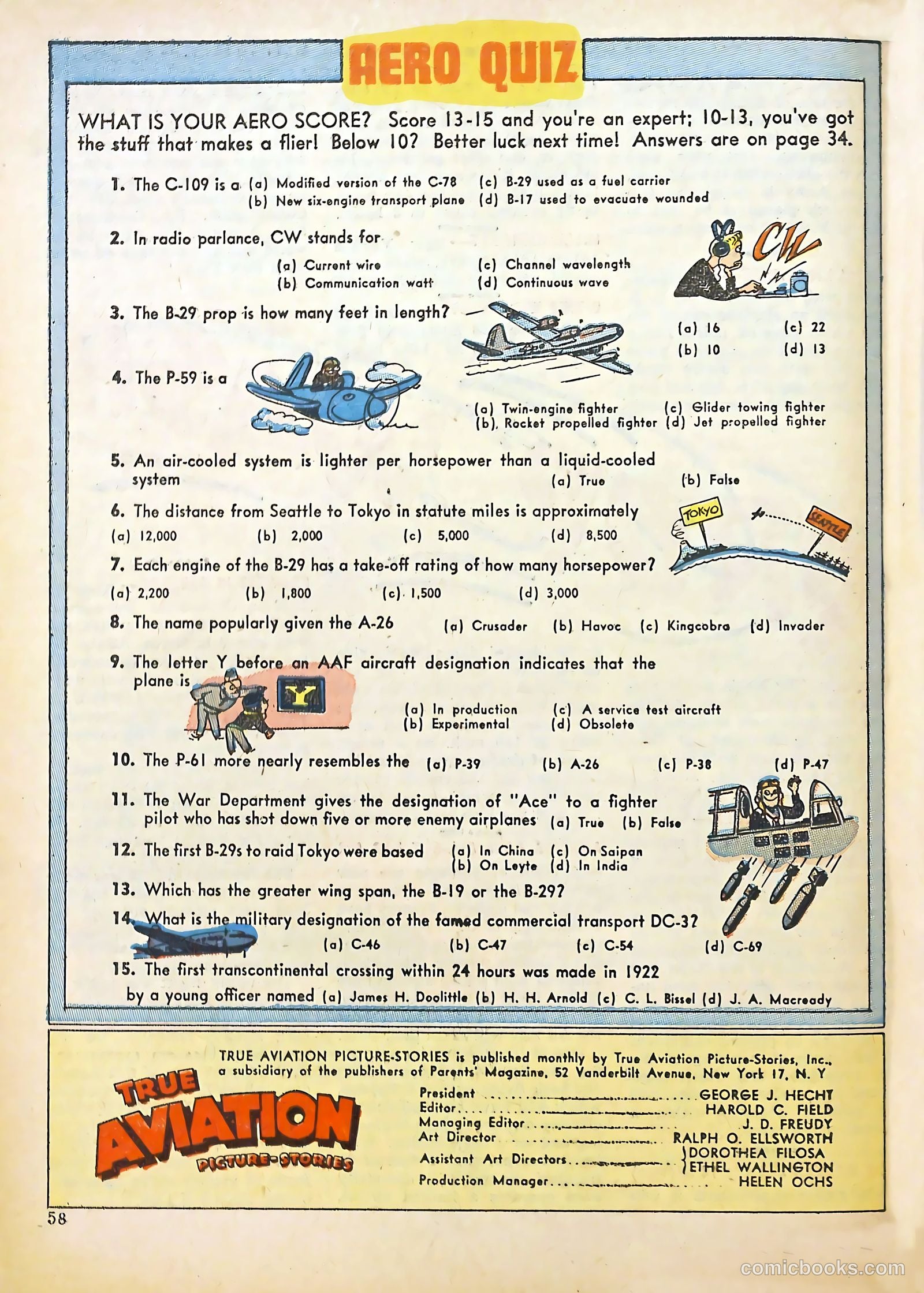 True Aviation Picture-Stories #11 — page 57 of 60