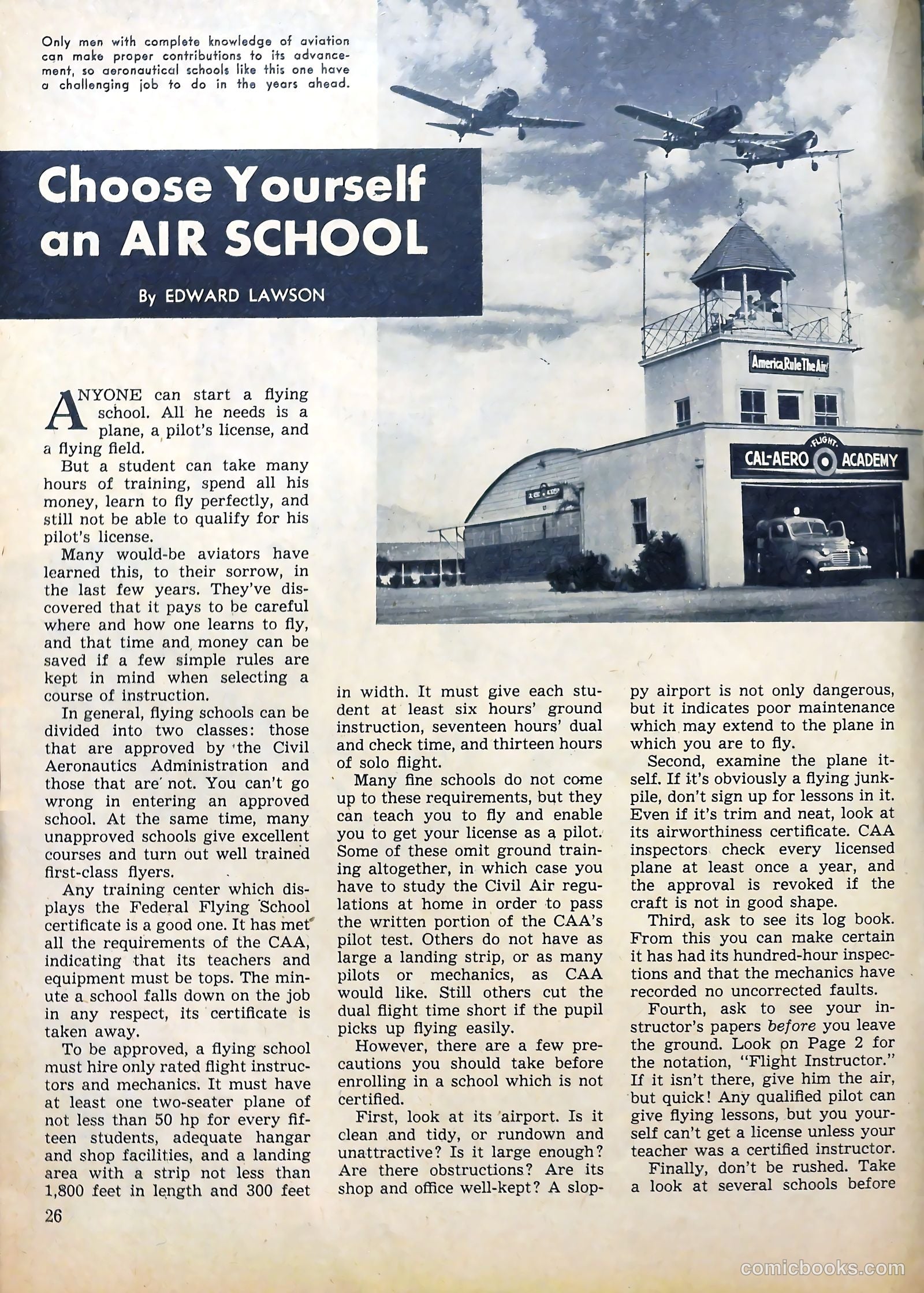True Aviation Picture-Stories #13 — page 27 of 62