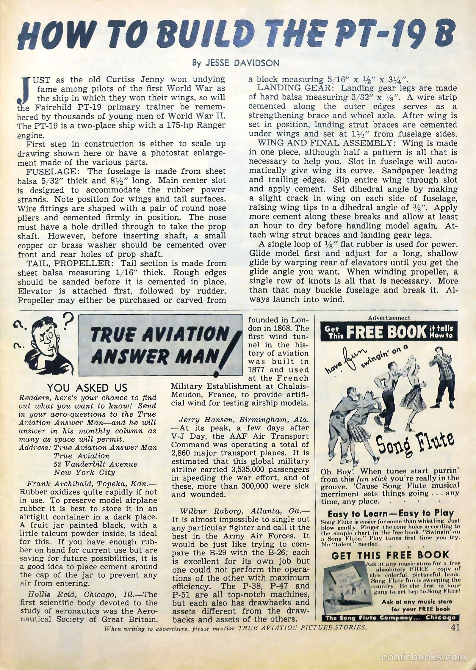 True Aviation Picture-Stories #14 — page 43 of 63