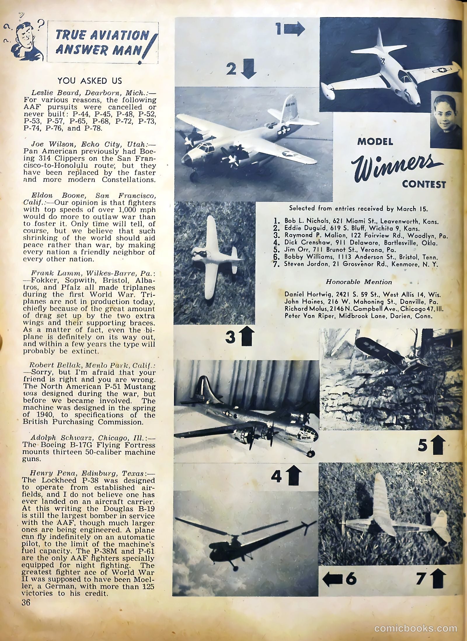 True Aviation Picture-Stories #15 — page 35 of 51
