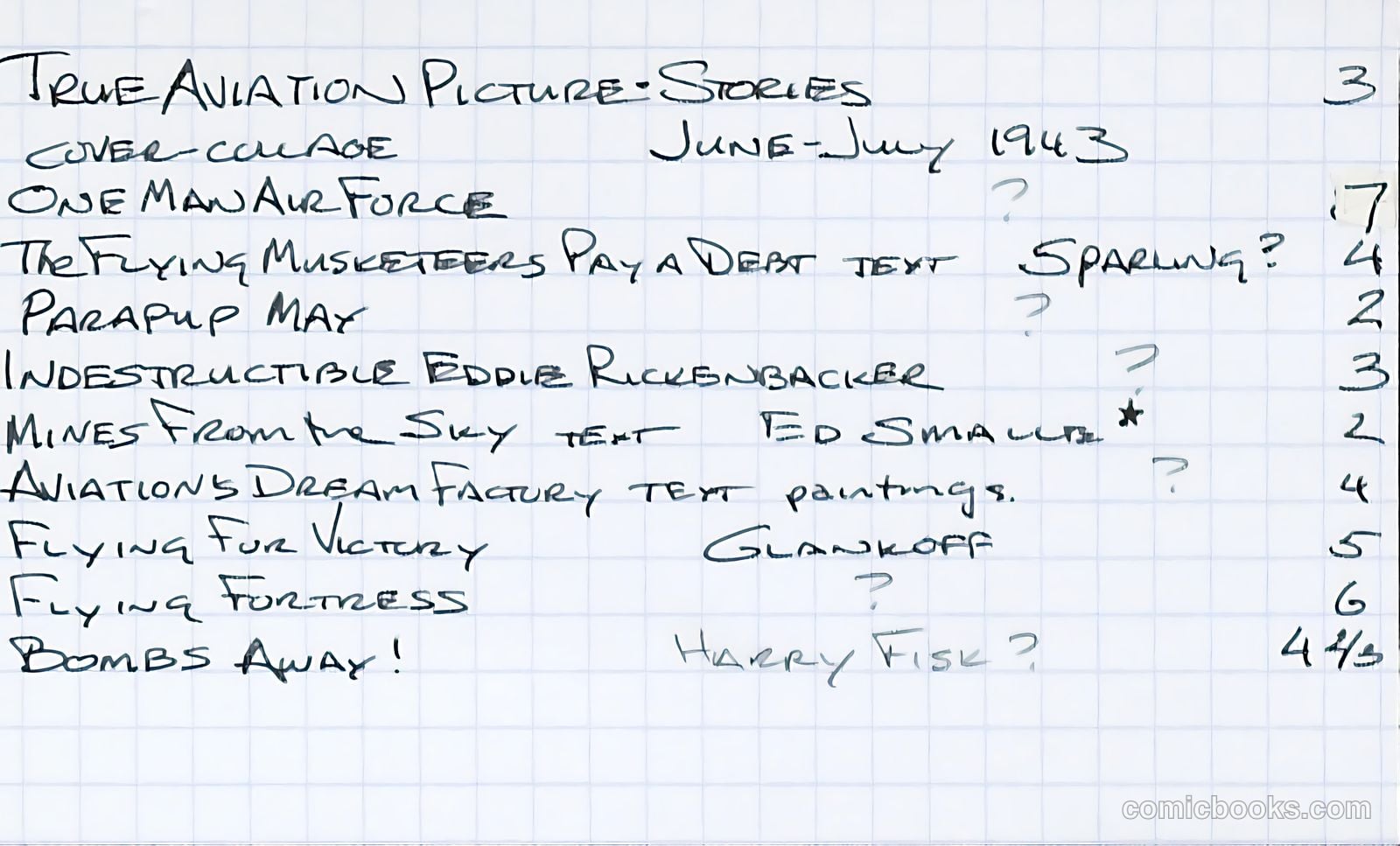 True Aviation Picture-Stories #3 — page 63 of 63