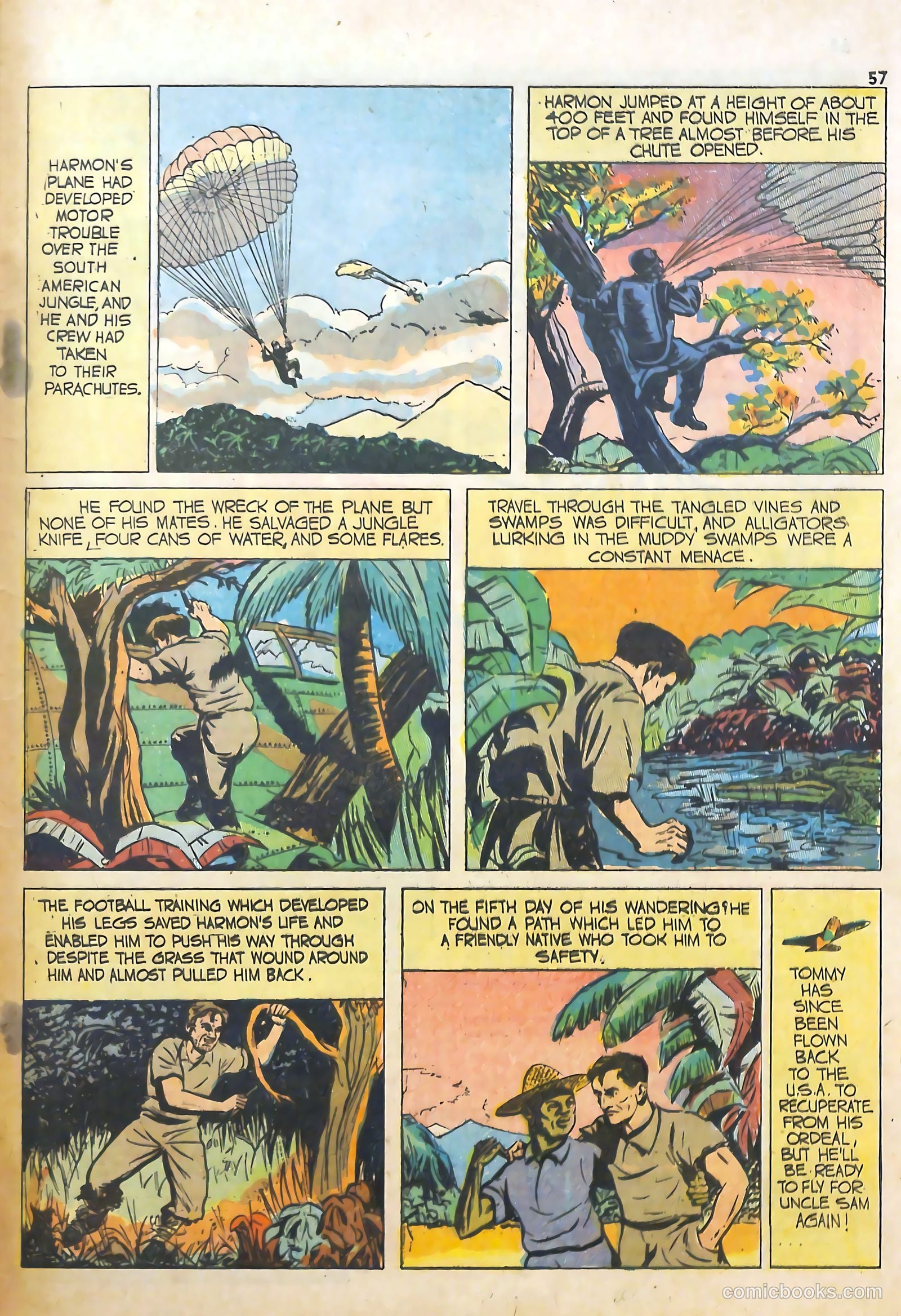 True Aviation Picture-Stories #5 — page 61 of 64