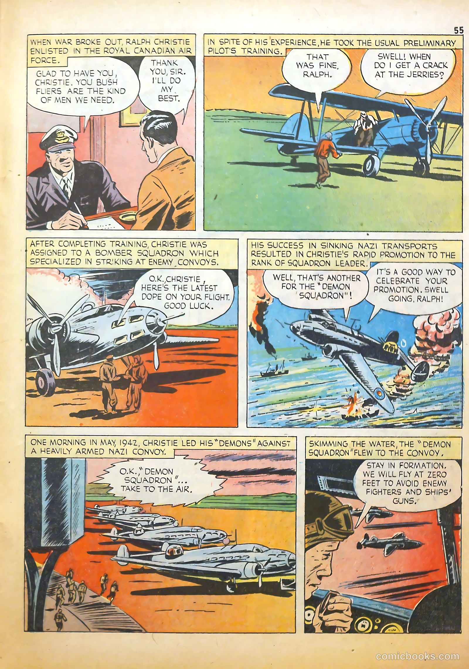 True Aviation Picture-Stories #6 — page 60 of 65