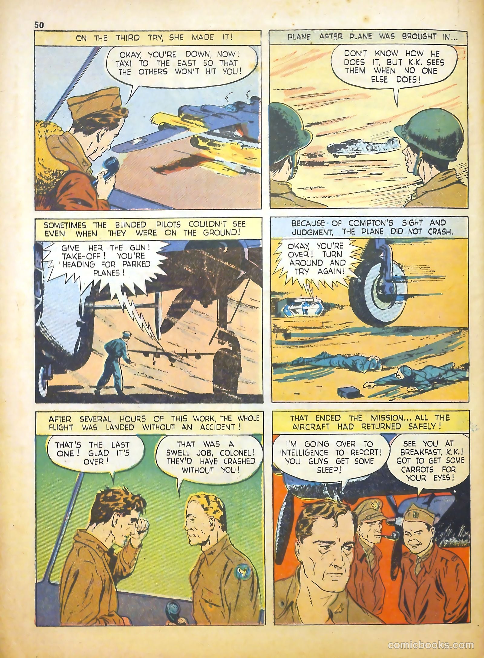 True Aviation Picture-Stories #7 — page 52 of 54
