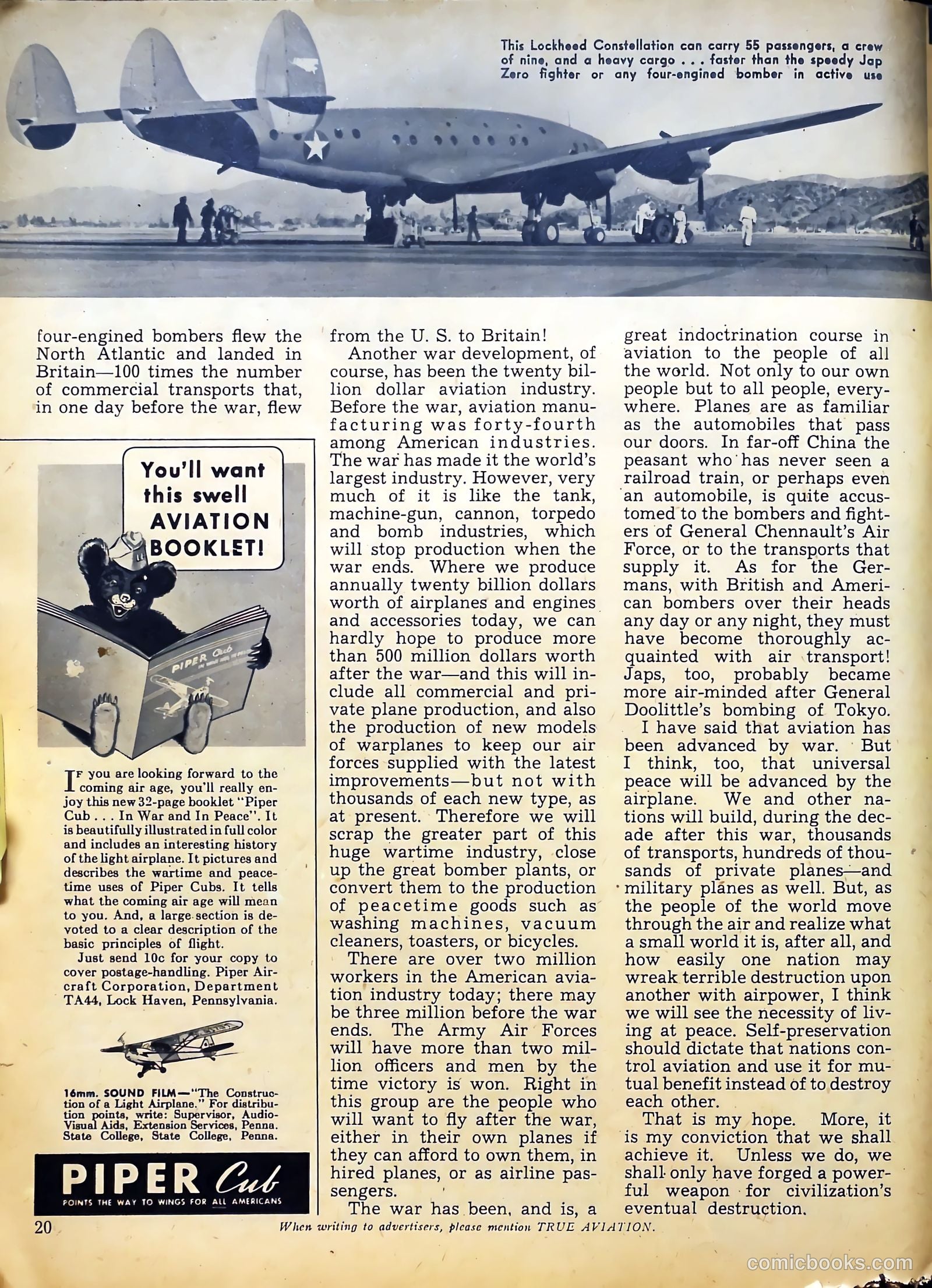 True Aviation Picture-Stories #8 — page 19 of 50
