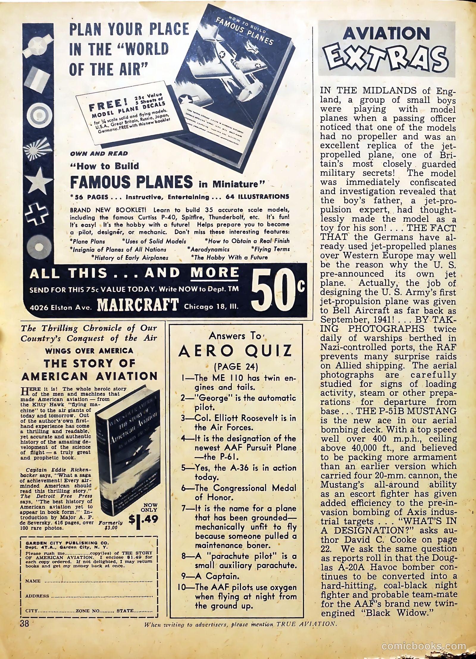 True Aviation Picture-Stories #8 — page 36 of 50