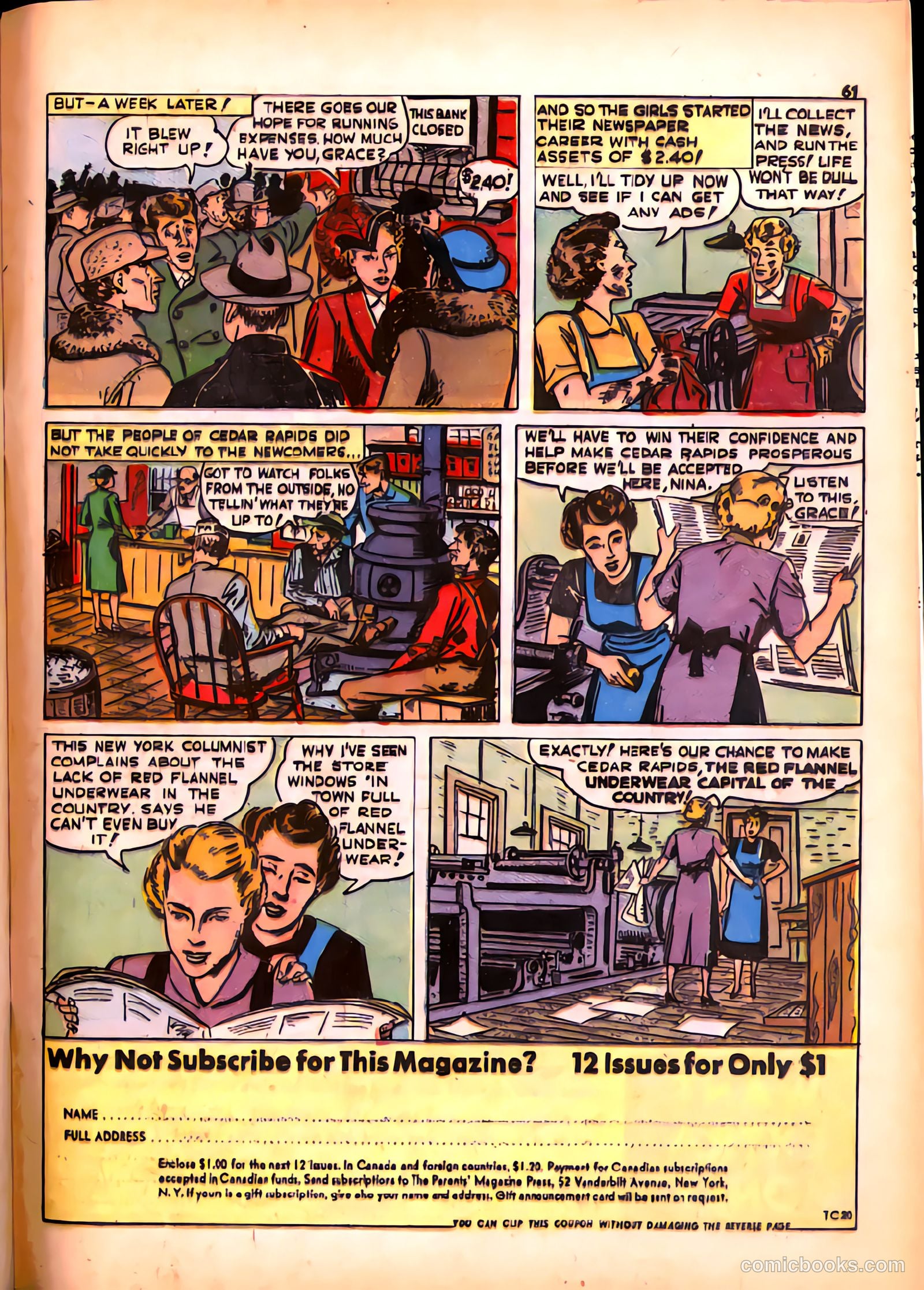 True Comics #20 — page 61 of 70