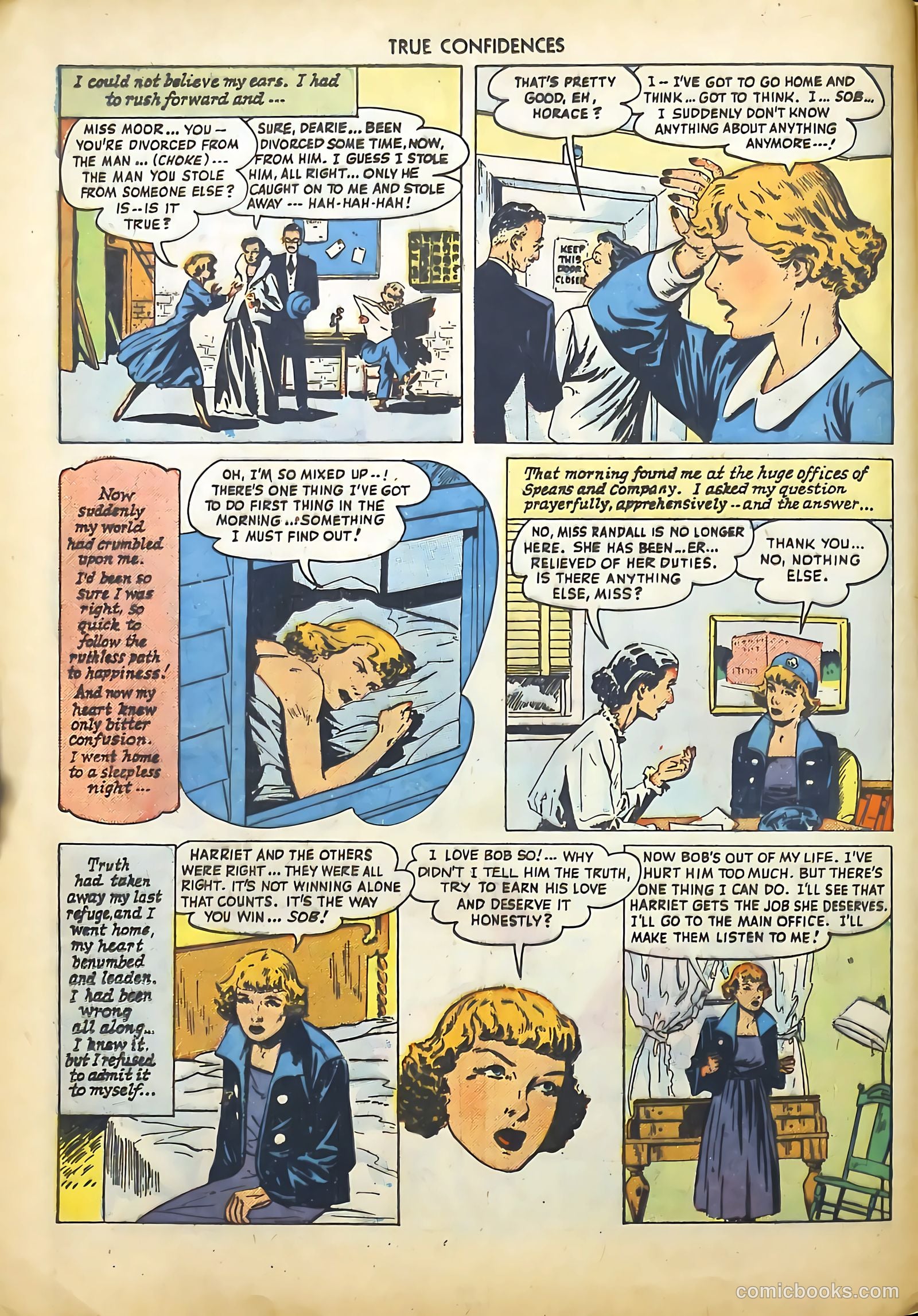 True Confidences #1 — page 12 of 36