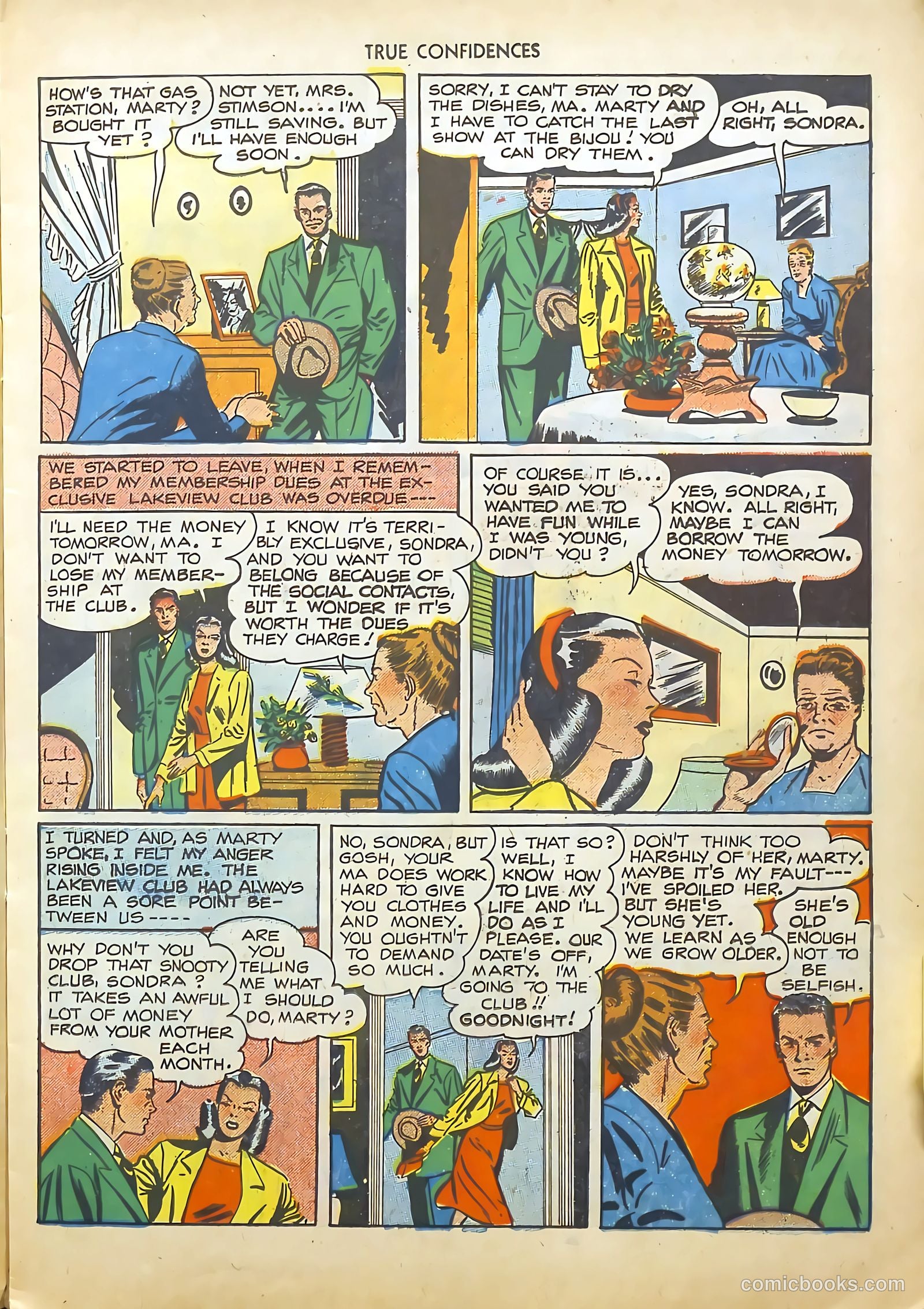 True Confidences #1 — page 15 of 36