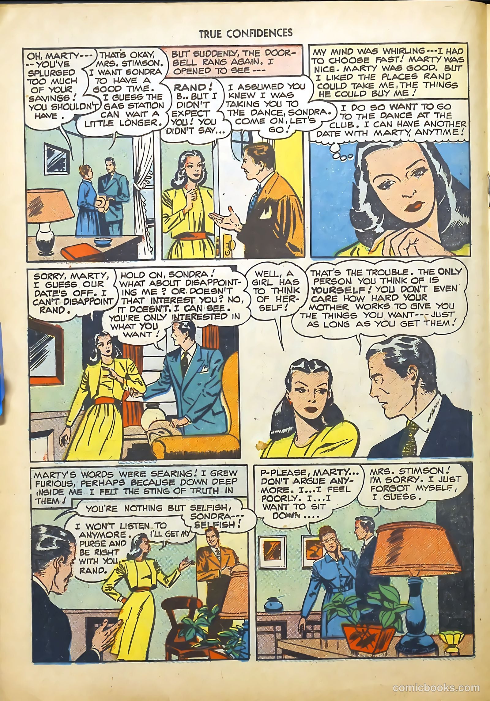True Confidences #1 — page 18 of 36
