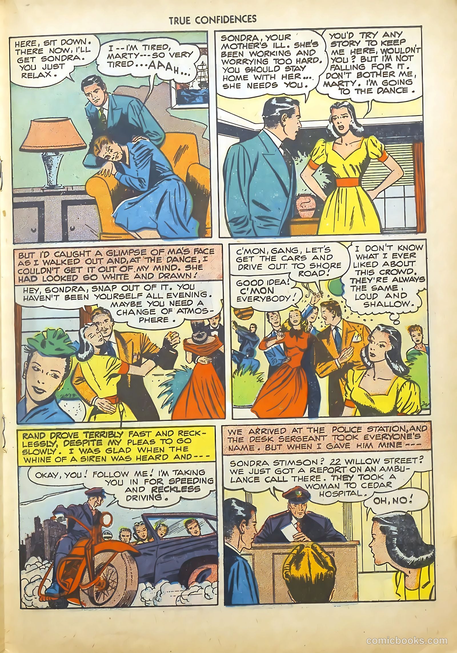 True Confidences #1 — page 19 of 36