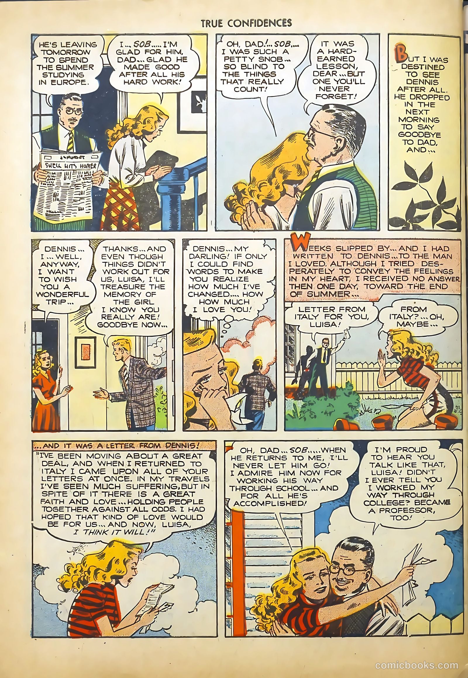 True Confidences #1 — page 34 of 36
