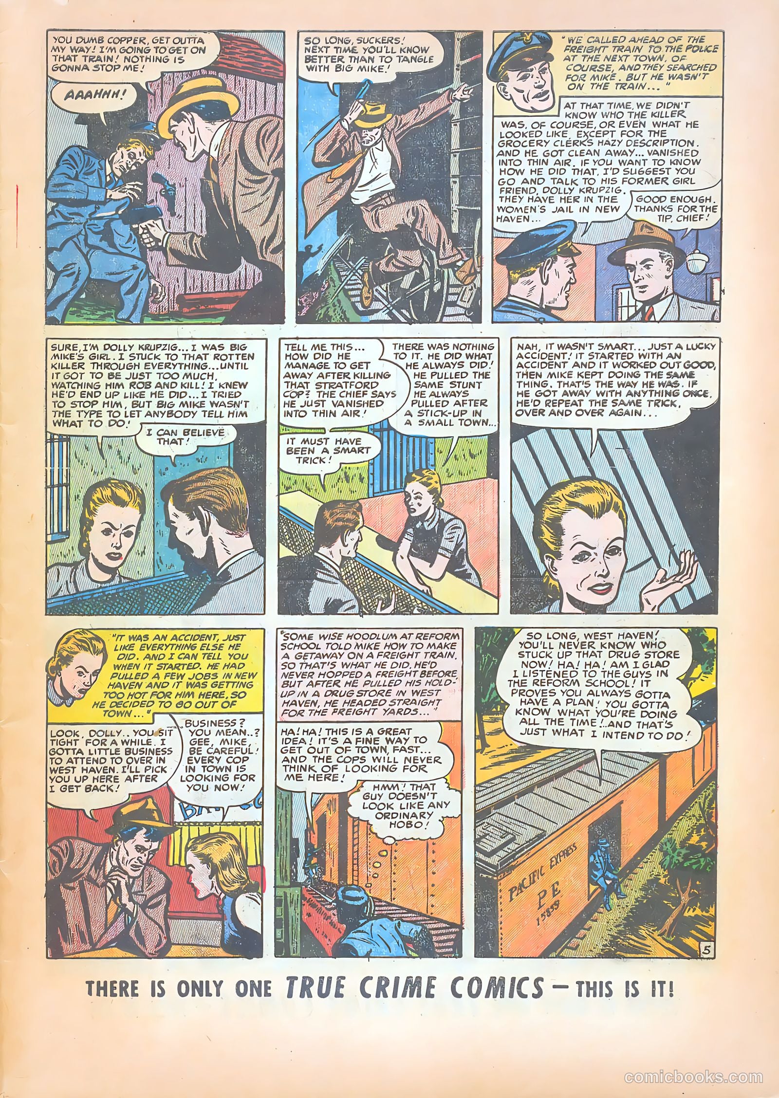 True Crime Comics #5 — page 7 of 52