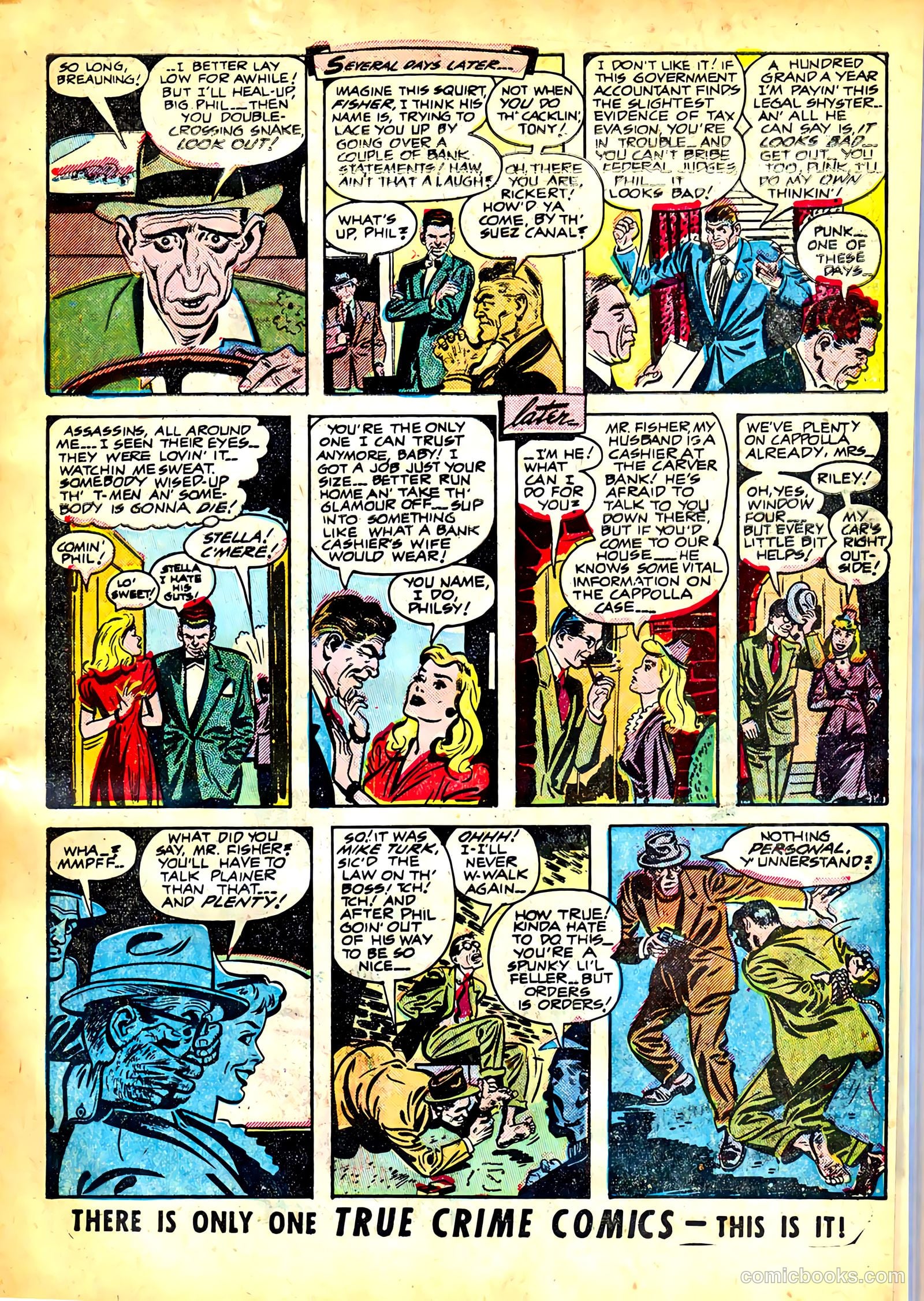 True Crime Comics #9 — page 7 of 36