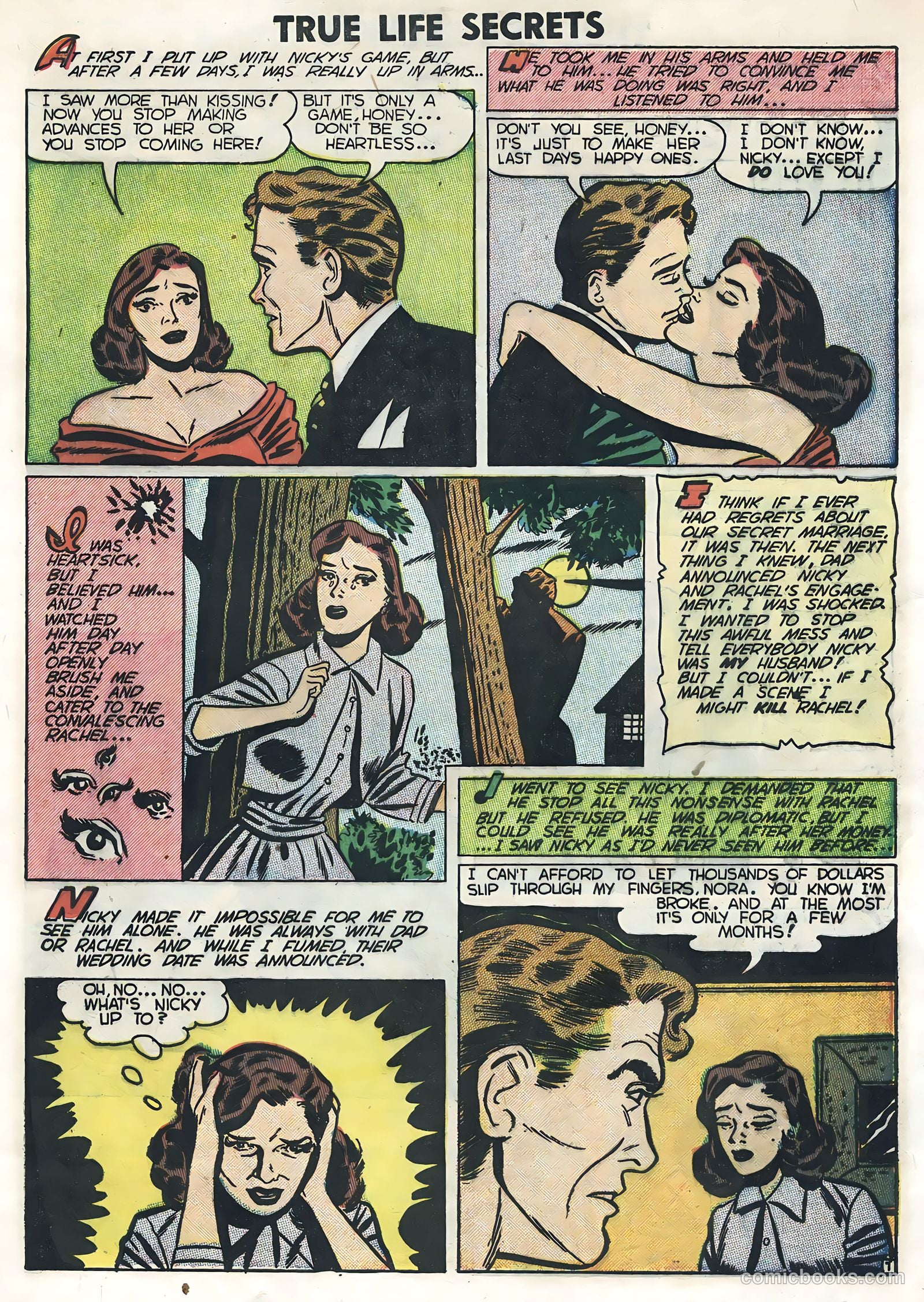 True Life Secrets #10 — page 9 of 36