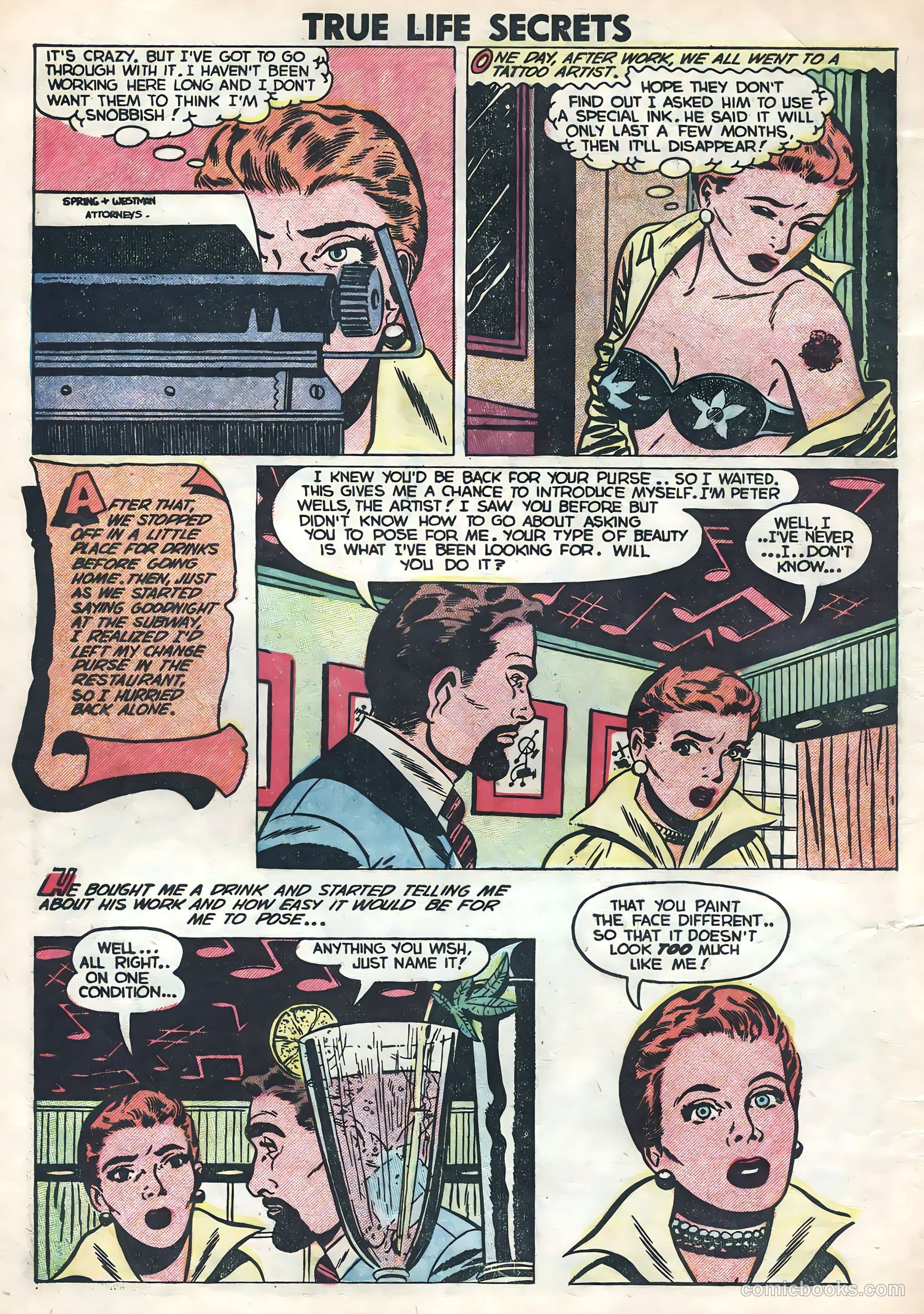 True Life Secrets #14 — page 4 of 36