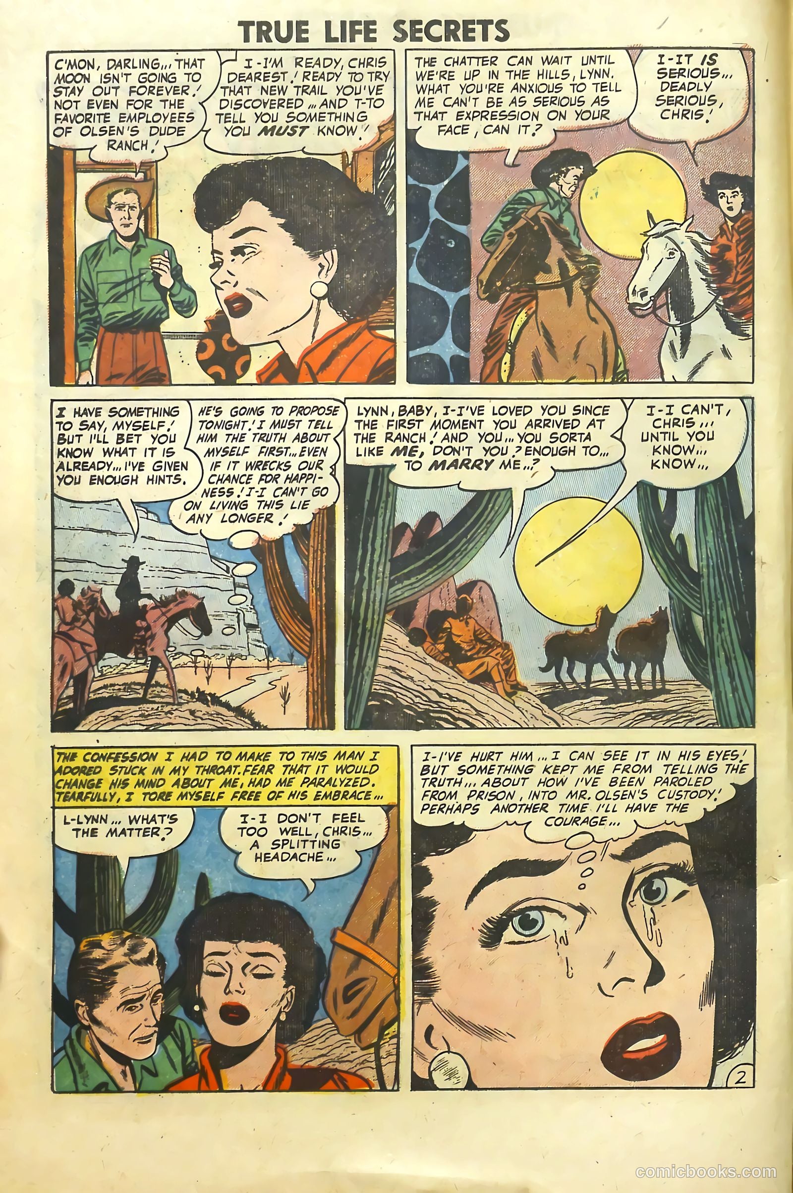 True Life Secrets #16 — page 4 of 36