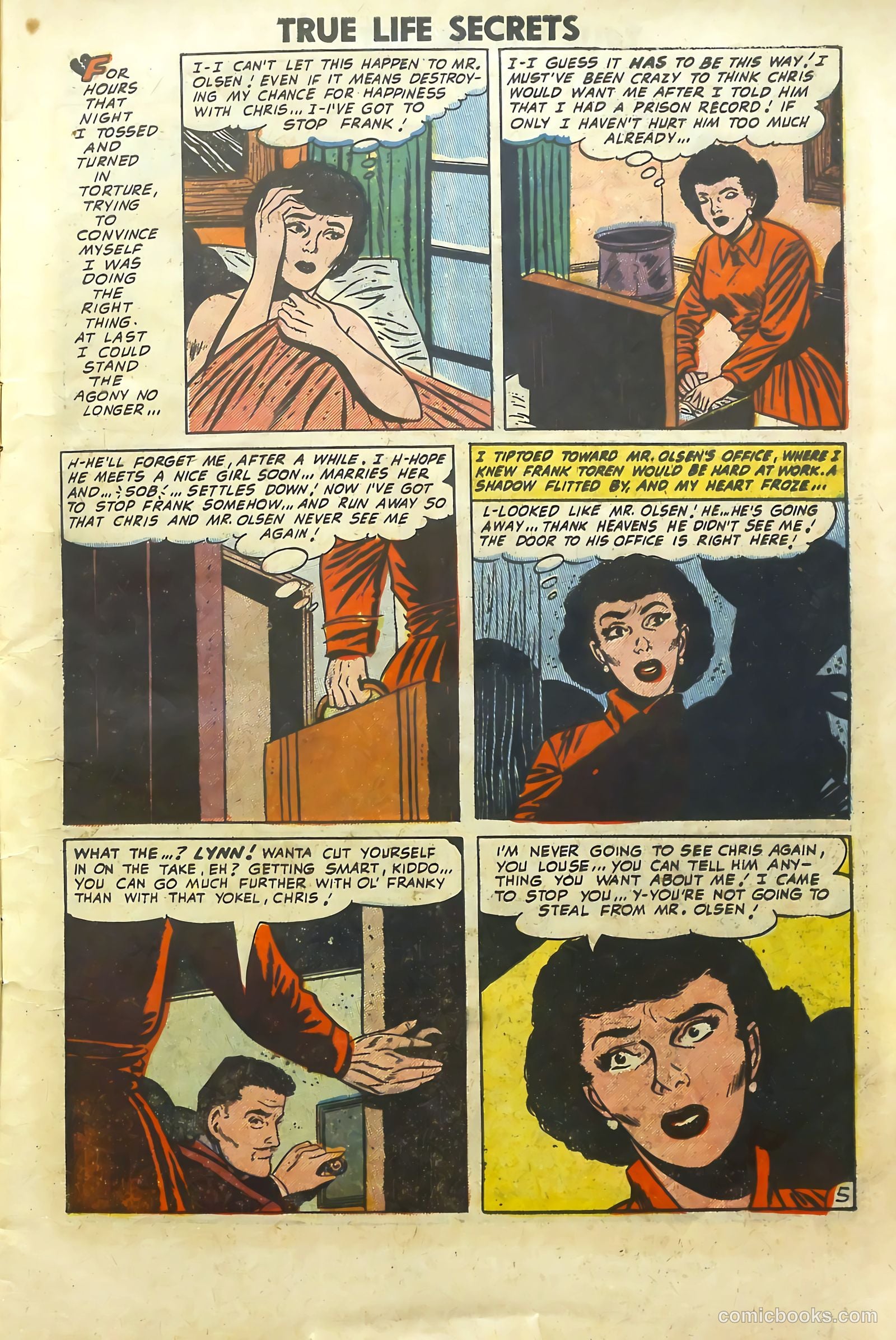 True Life Secrets #16 — page 7 of 36