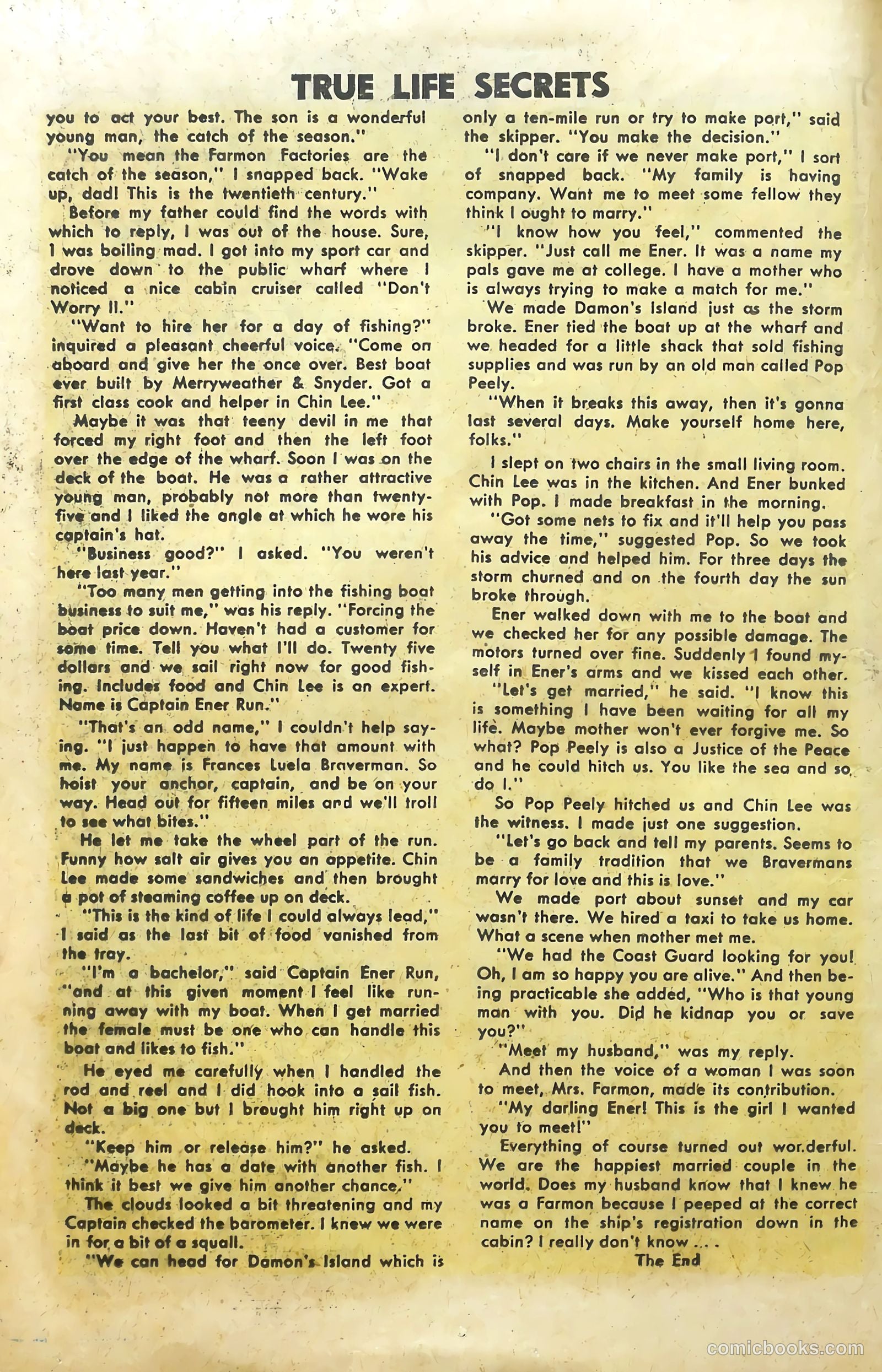 True Life Secrets #16 — page 18 of 36