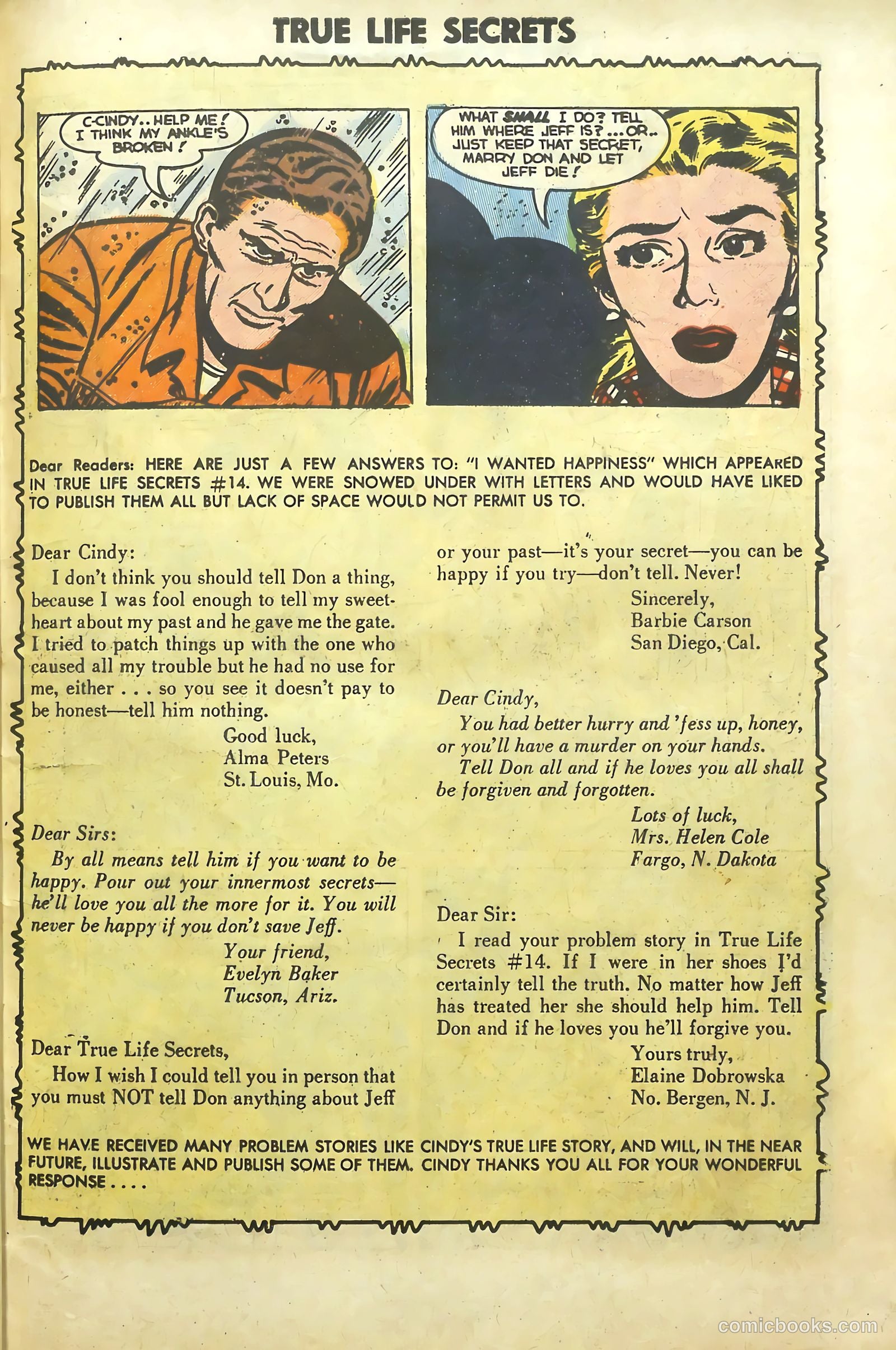True Life Secrets #16 — page 27 of 36