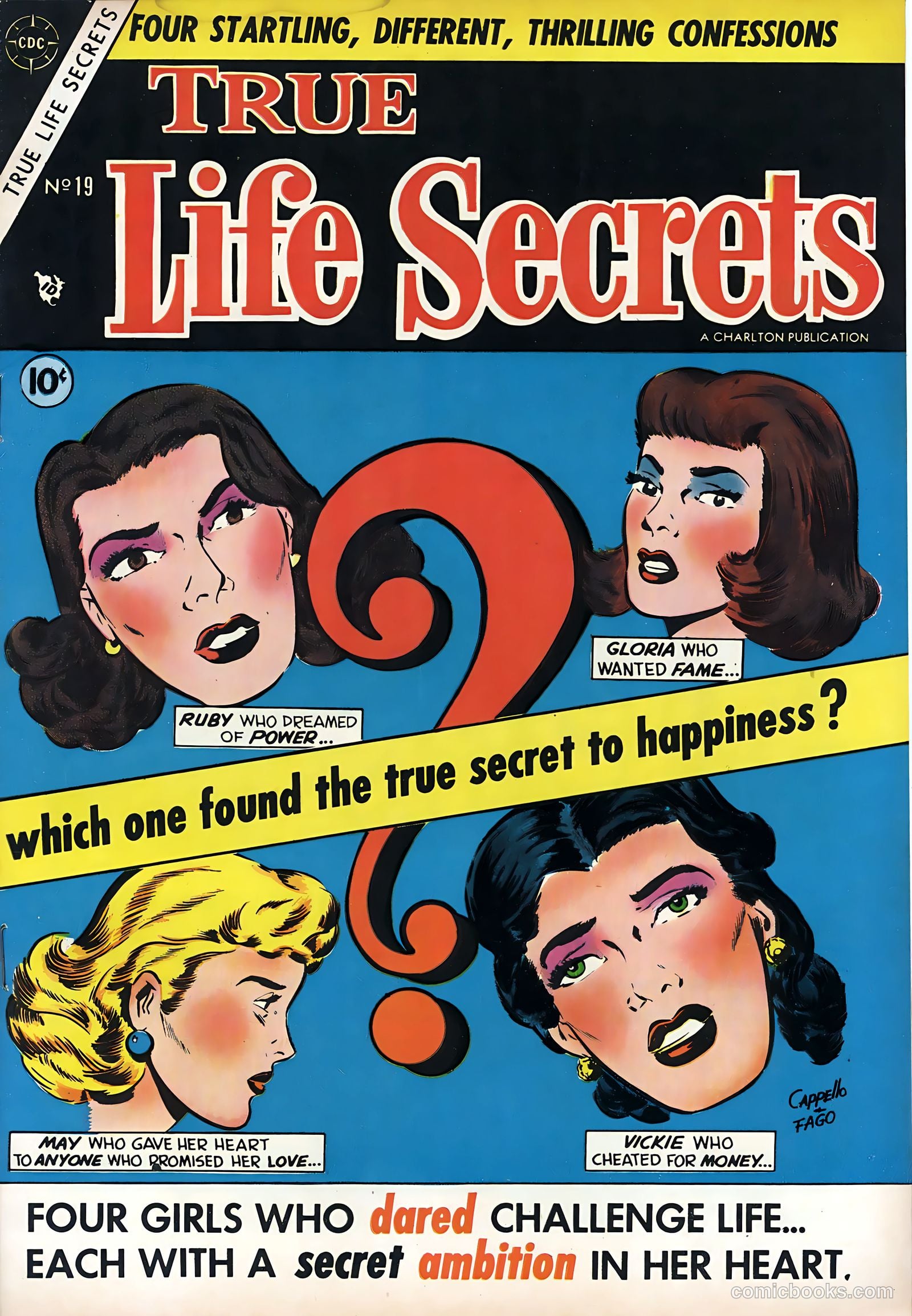 True Life Secrets #19 — page 1 of 36