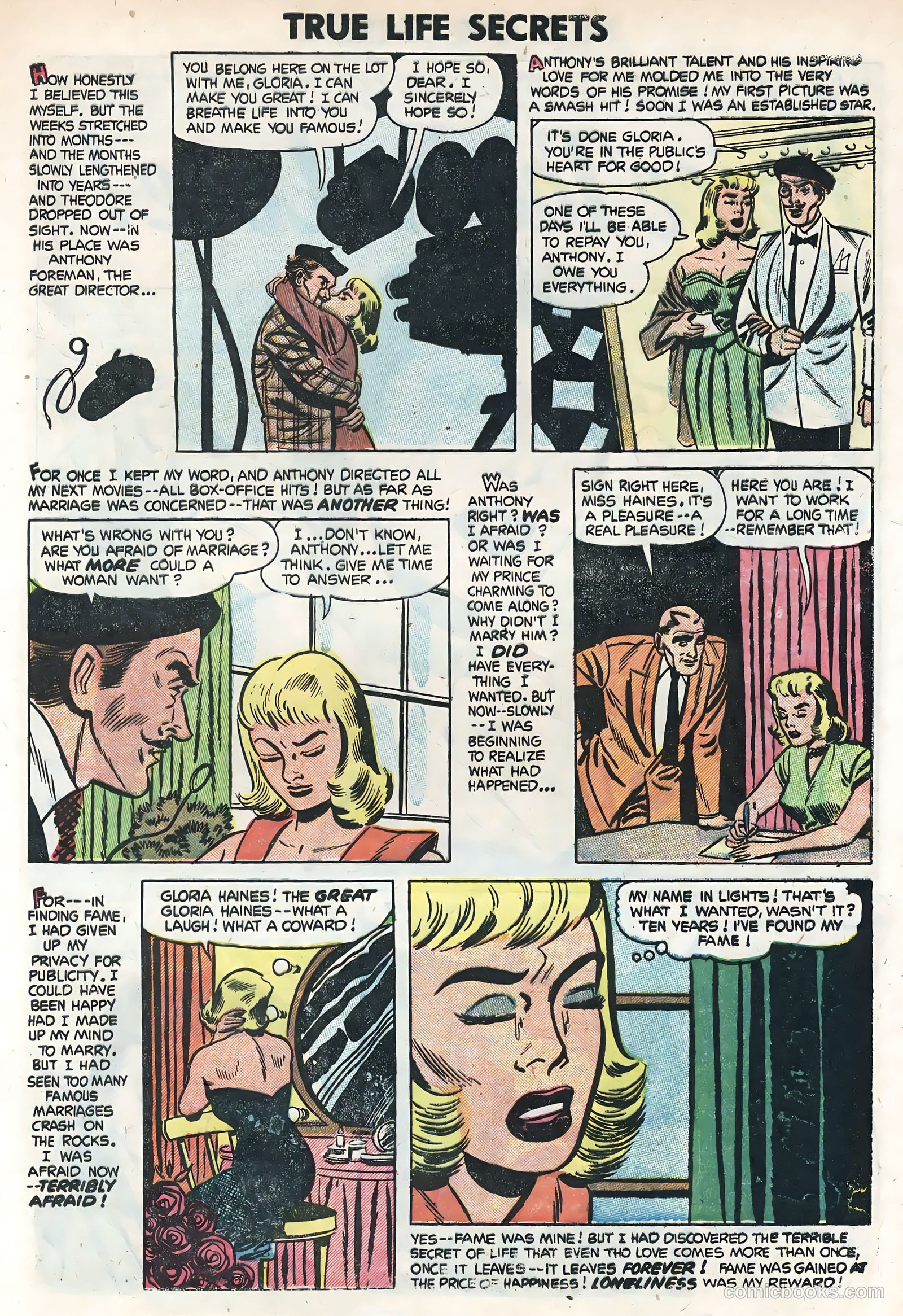 True Life Secrets #19 — page 9 of 36