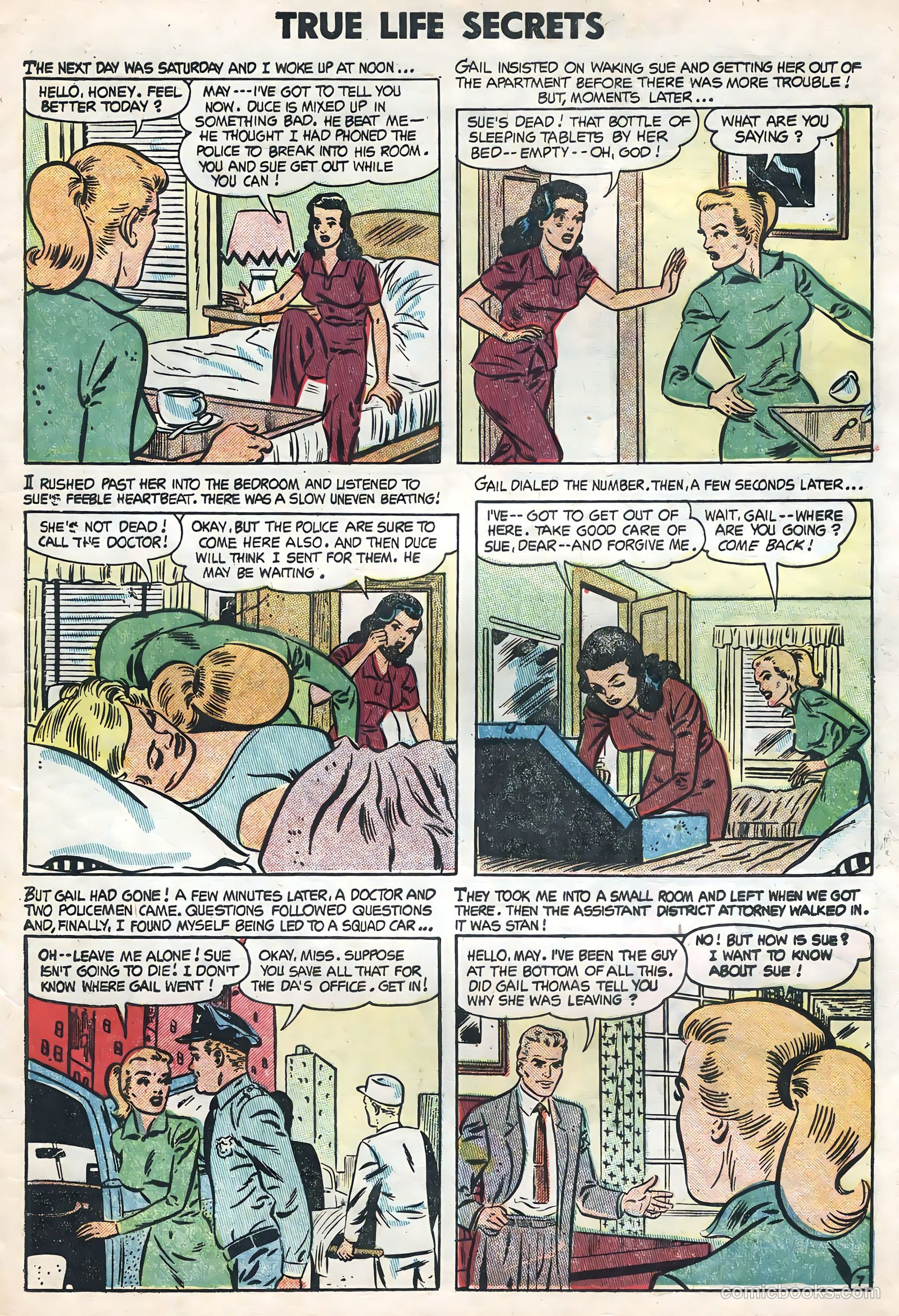 True Life Secrets #21 — page 9 of 36