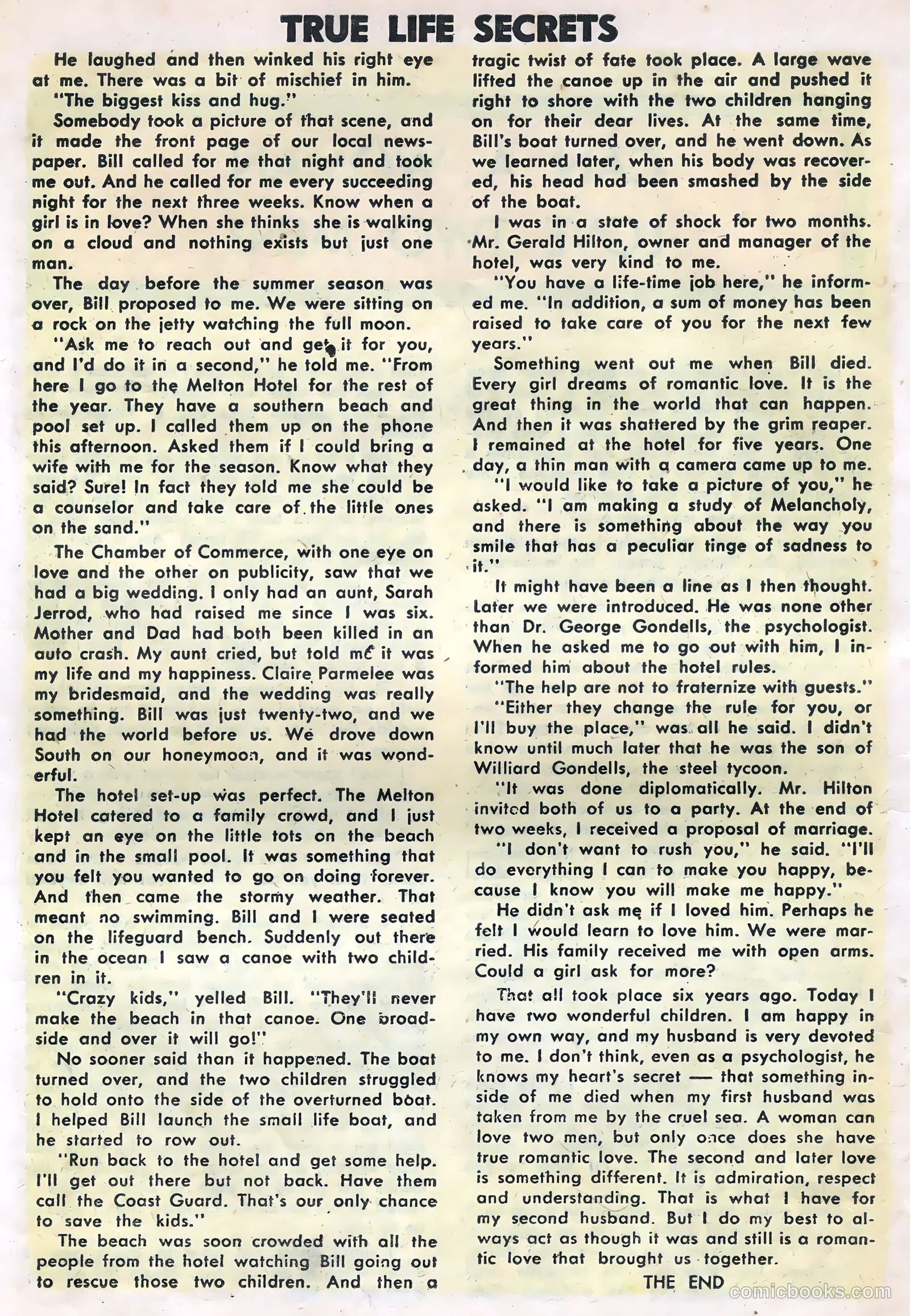 True Life Secrets #21 — page 18 of 36