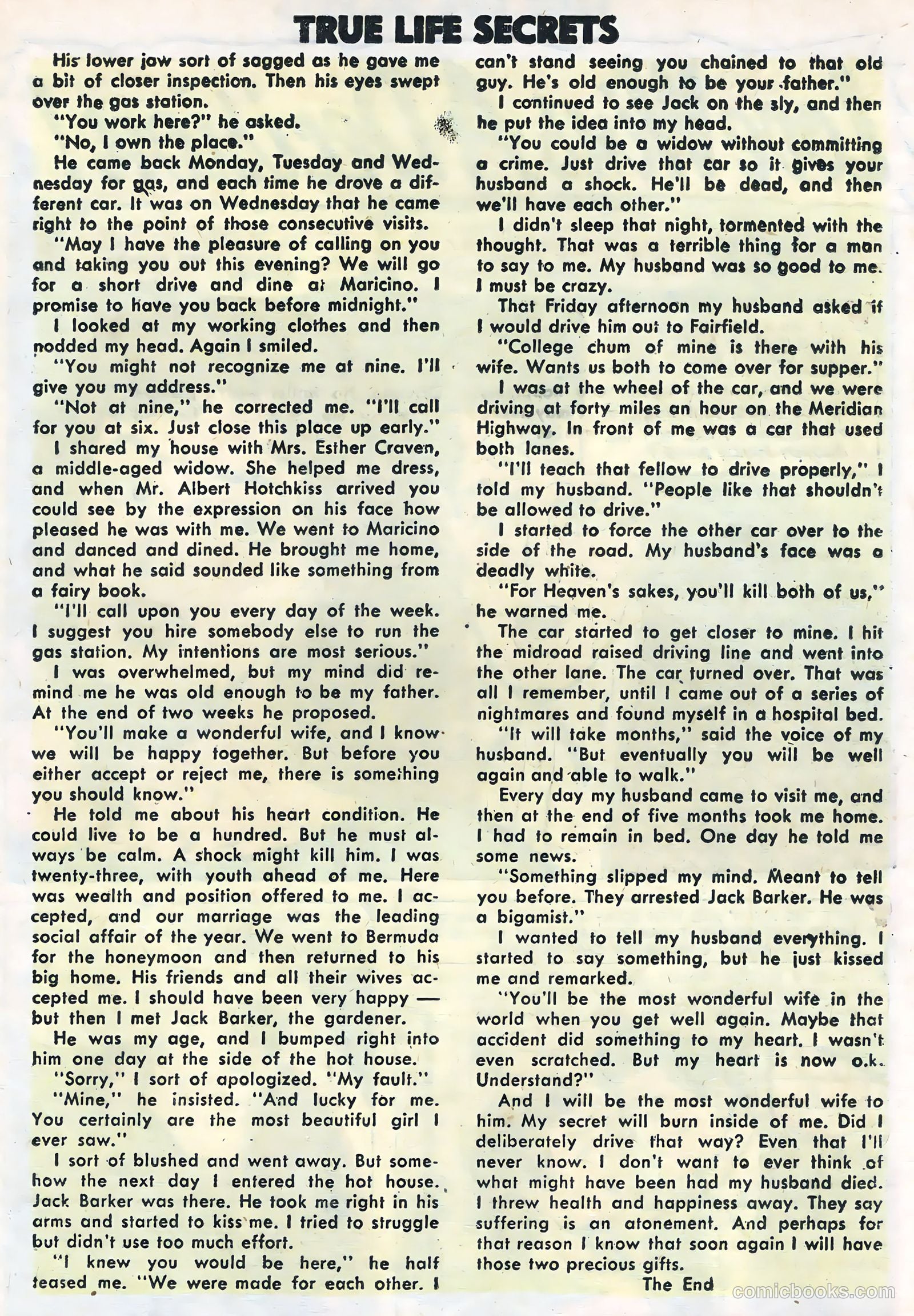 True Life Secrets #22 — page 19 of 36