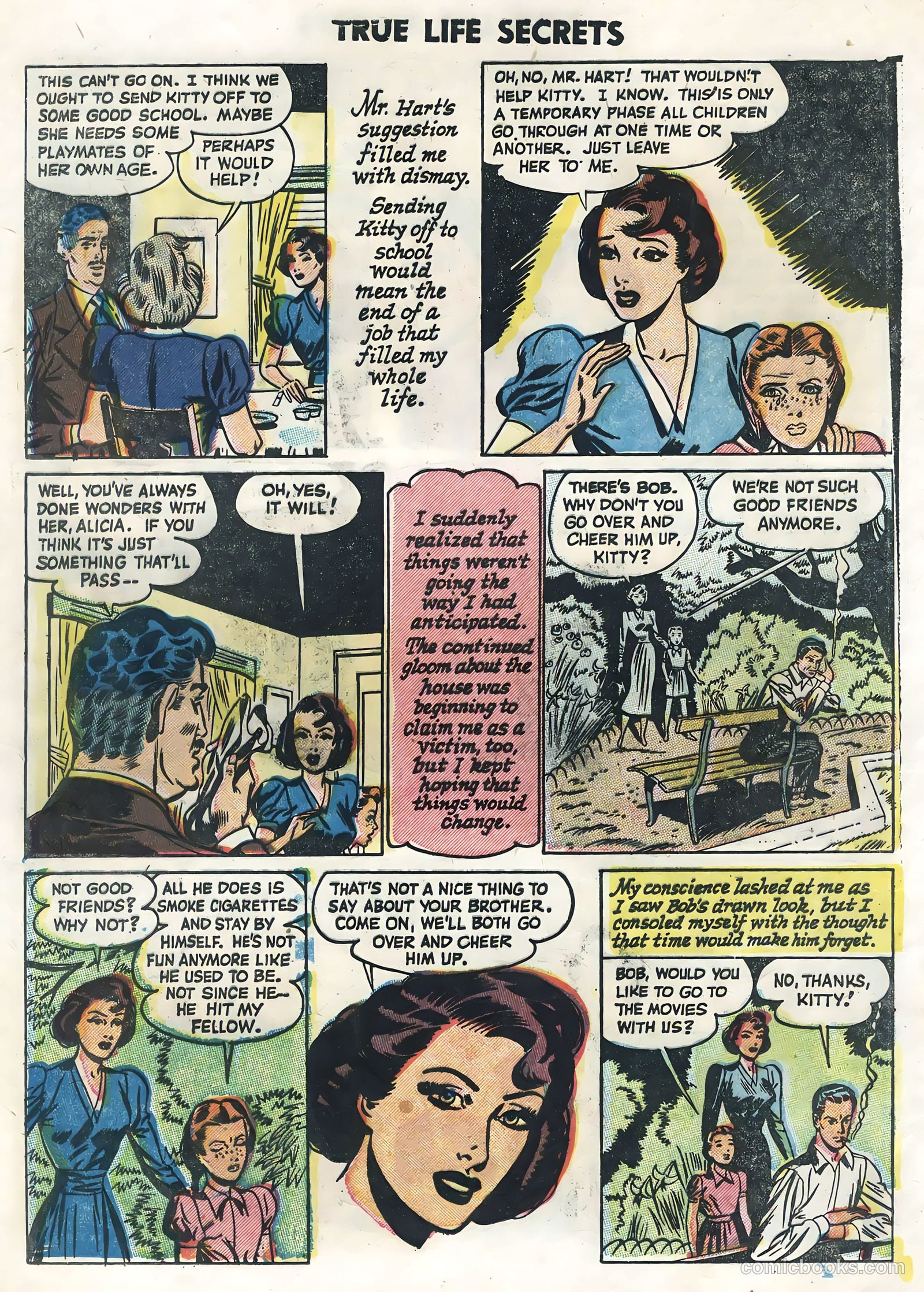True Life Secrets #25 — page 12 of 36