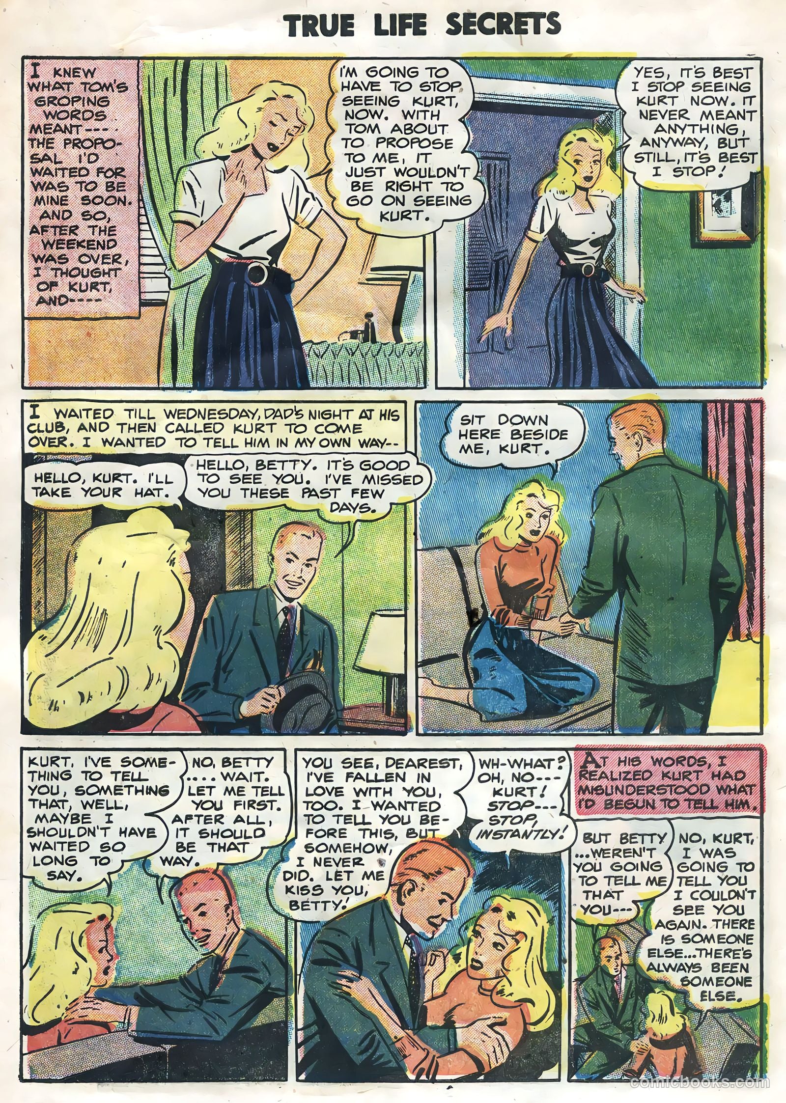 True Life Secrets #26 — page 10 of 36