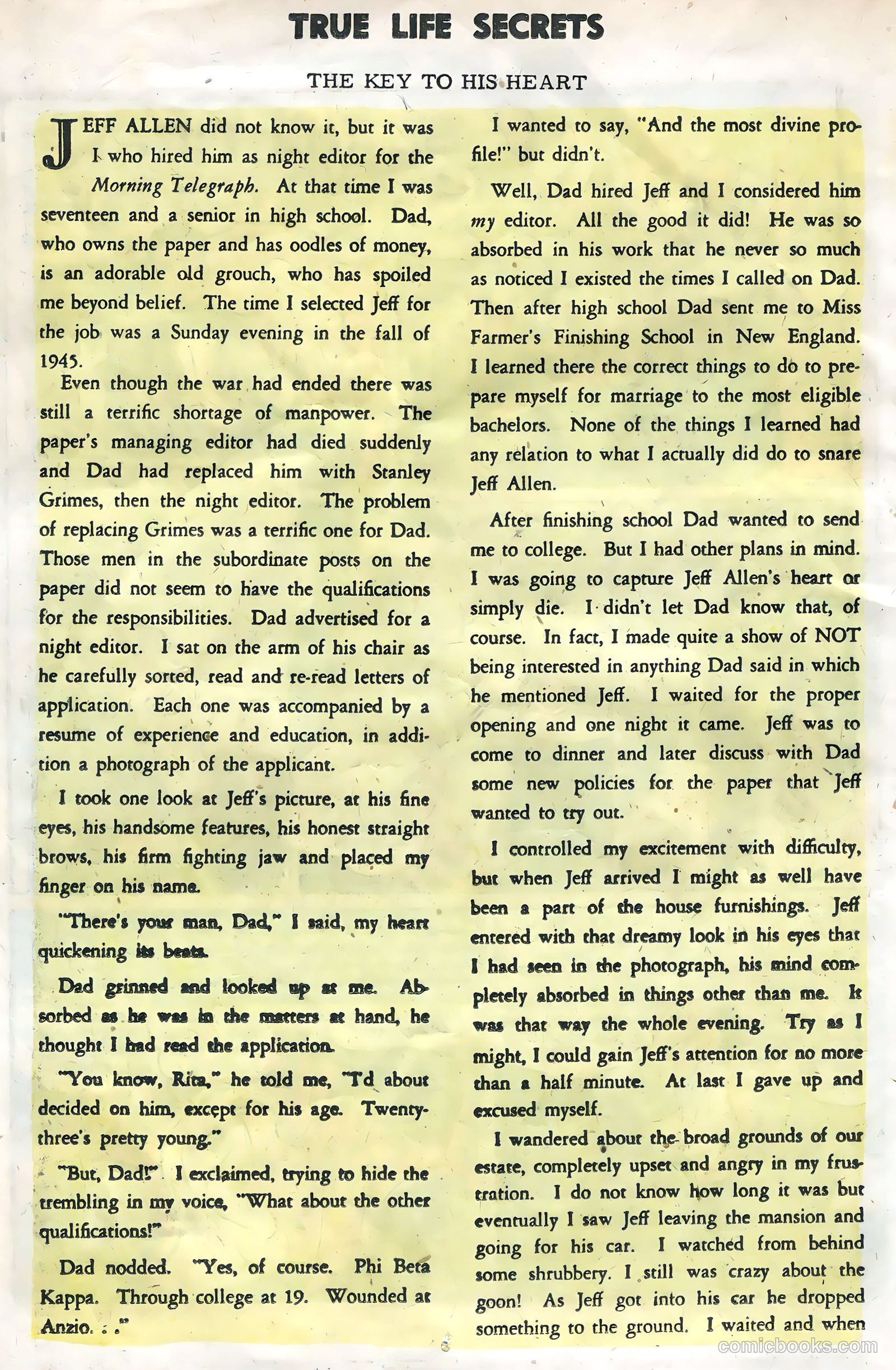 True Life Secrets #26 — page 14 of 36