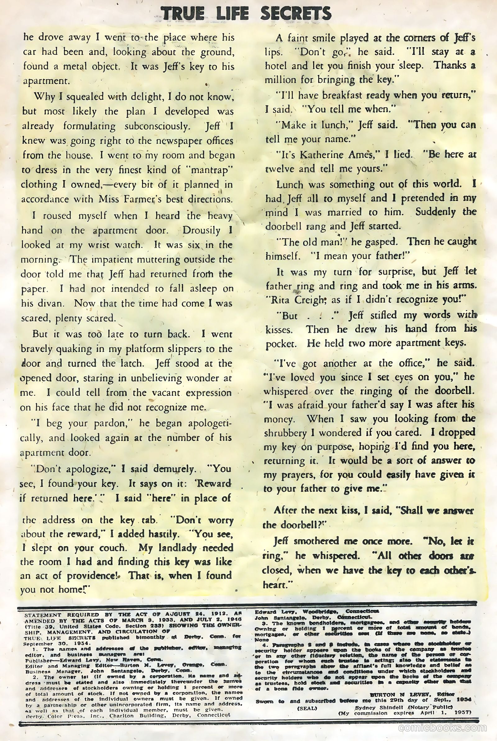 True Life Secrets #26 — page 16 of 36