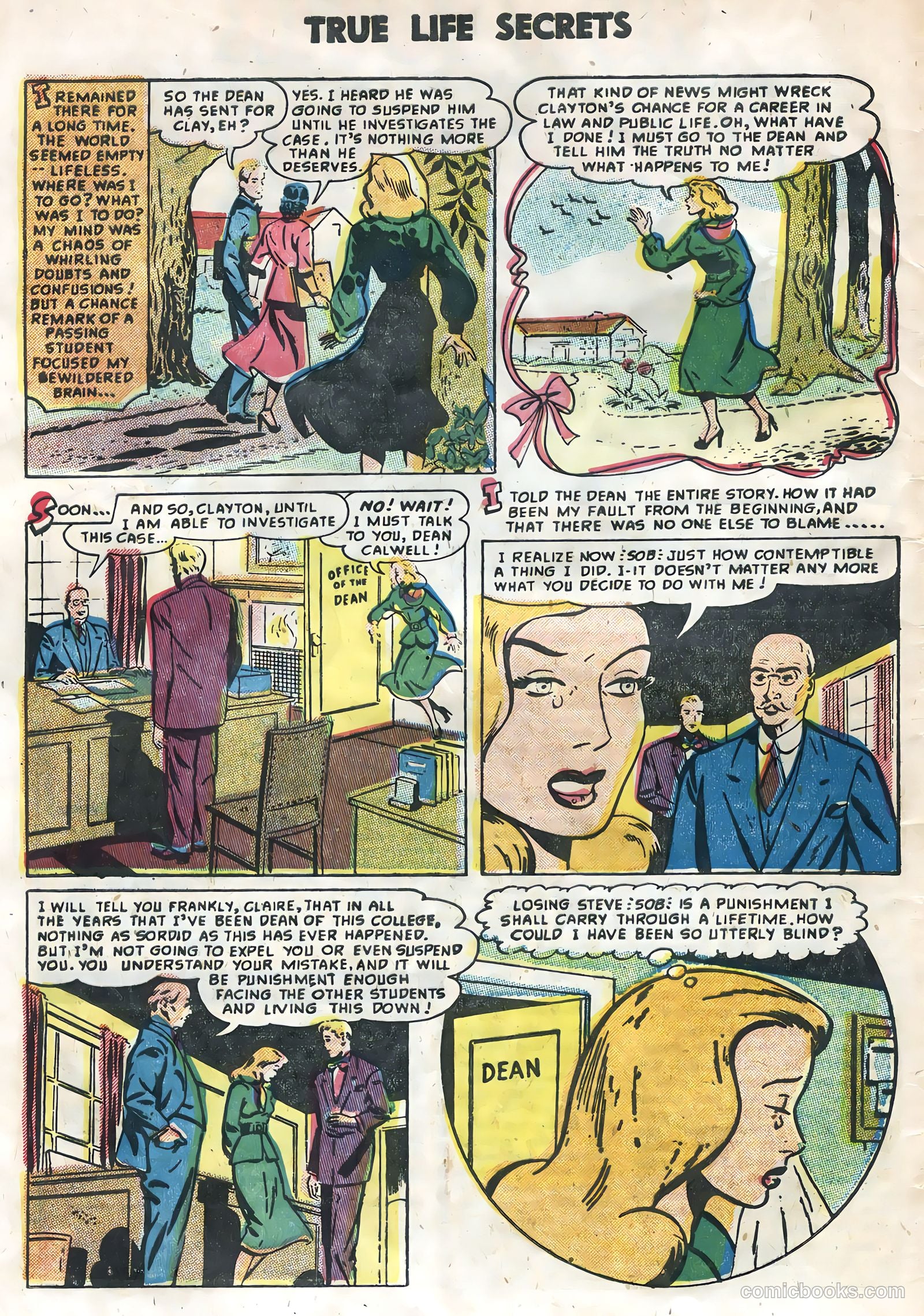 True Life Secrets #26 — page 32 of 36