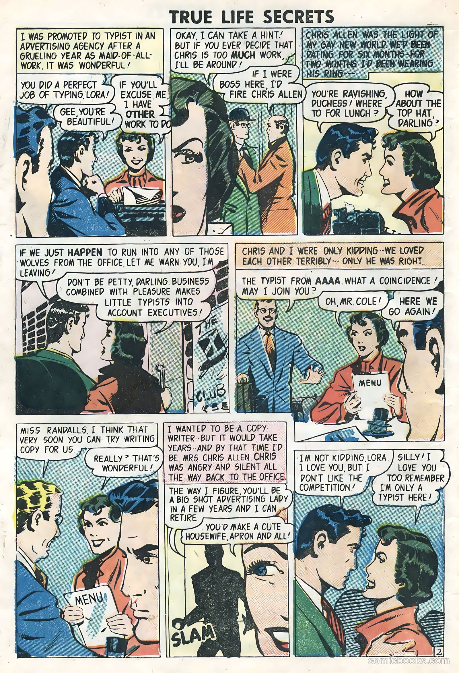 True Life Secrets #28 — page 4 of 36