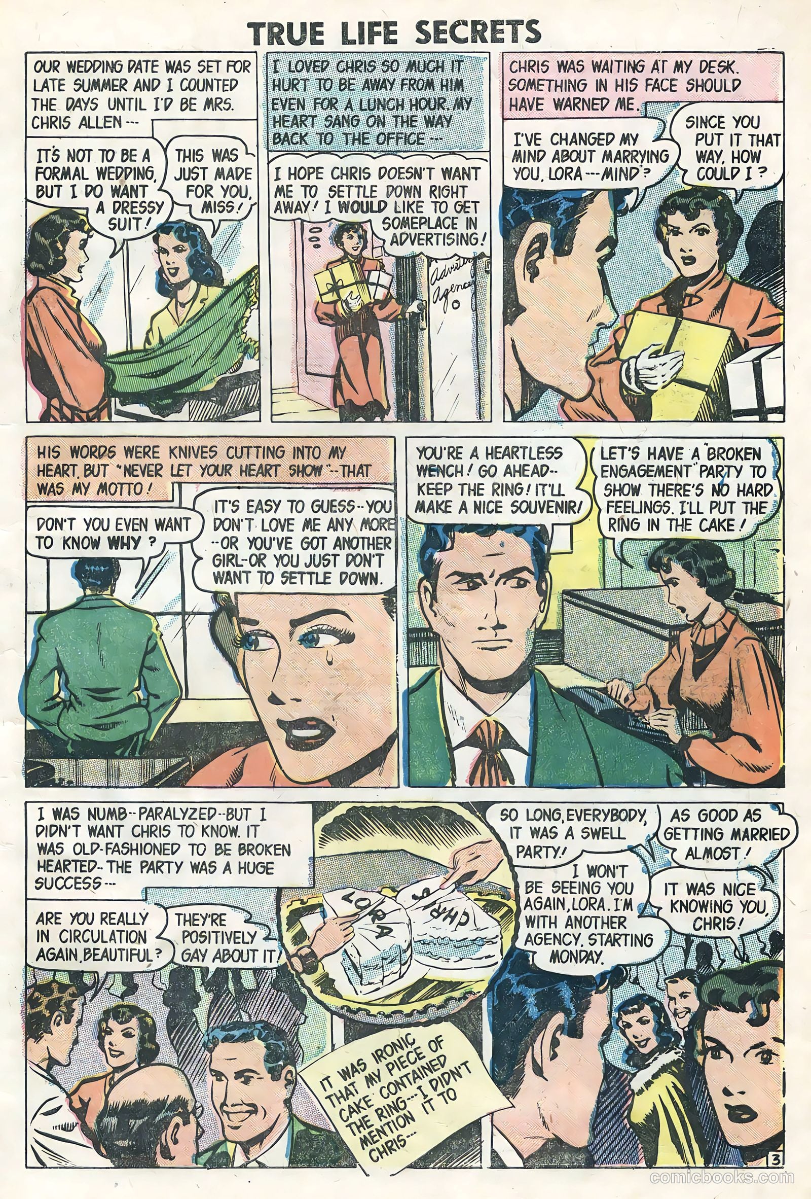 True Life Secrets #28 — page 5 of 36
