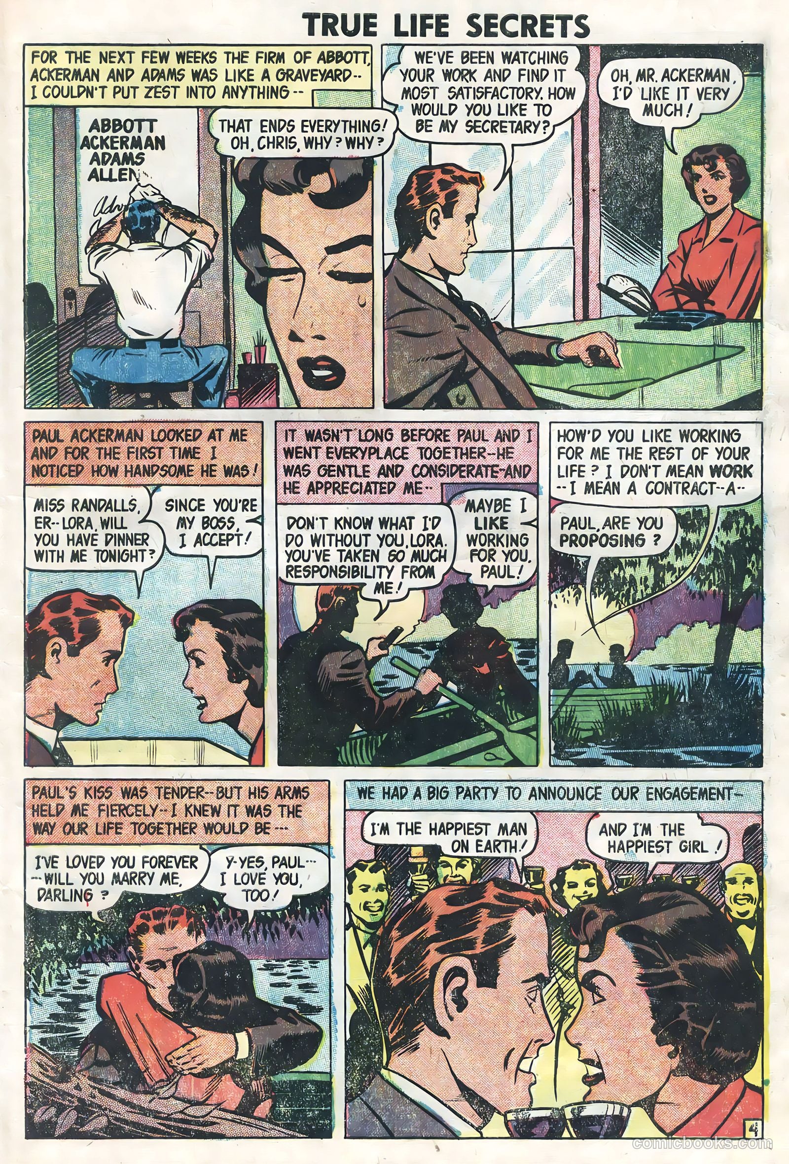True Life Secrets #28 — page 7 of 36