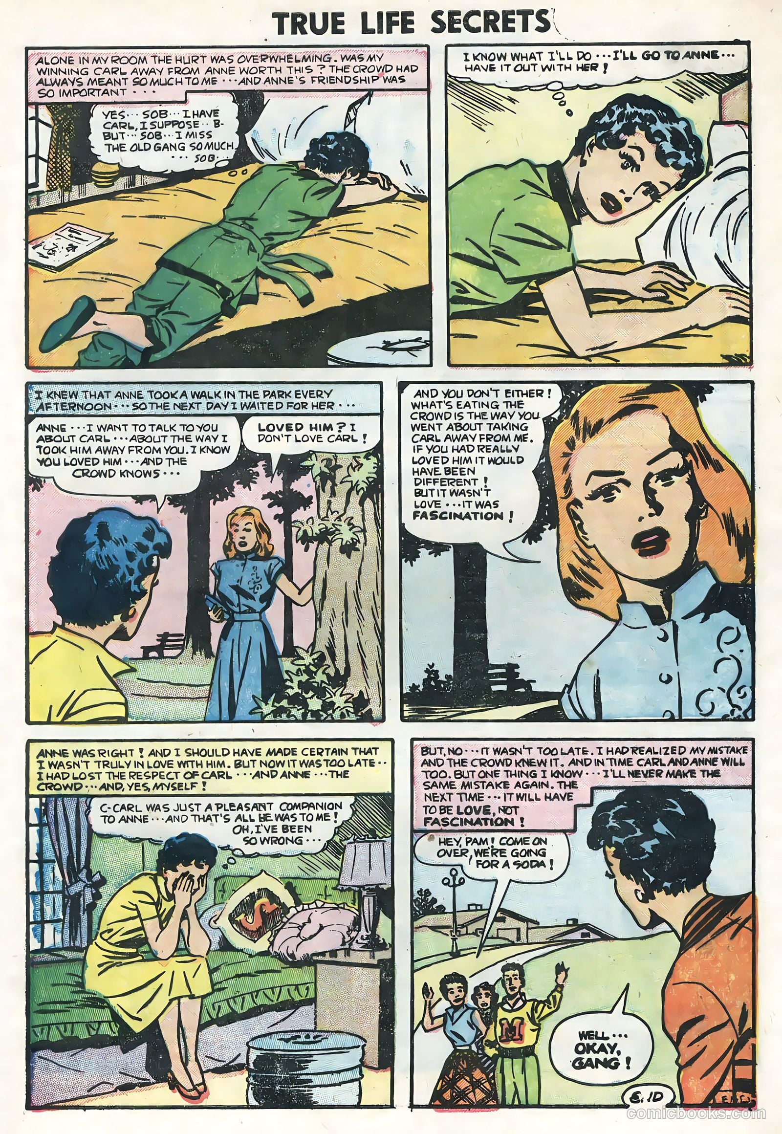 True Life Secrets #29 — page 9 of 36