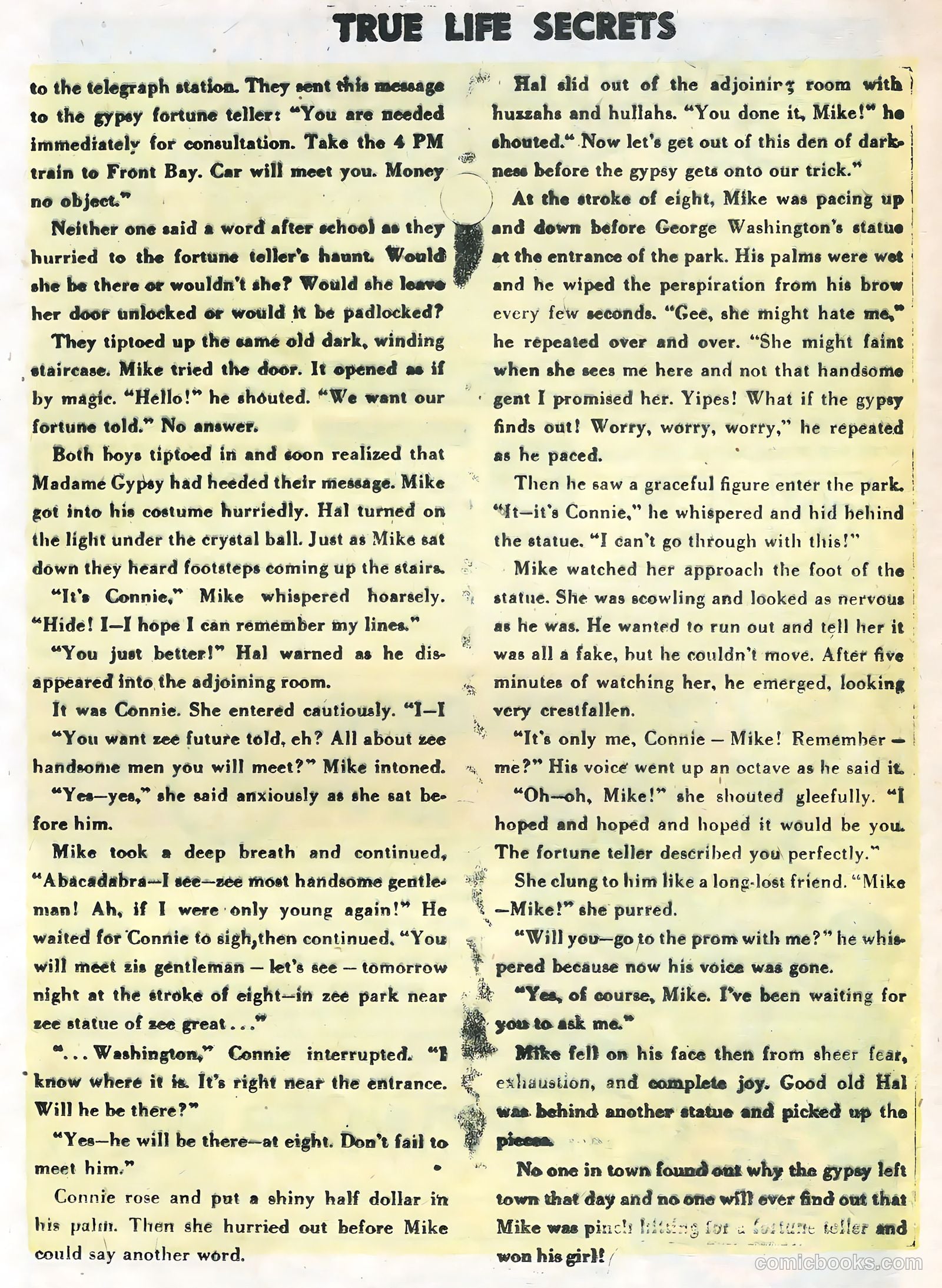 True Life Secrets #29 — page 21 of 36