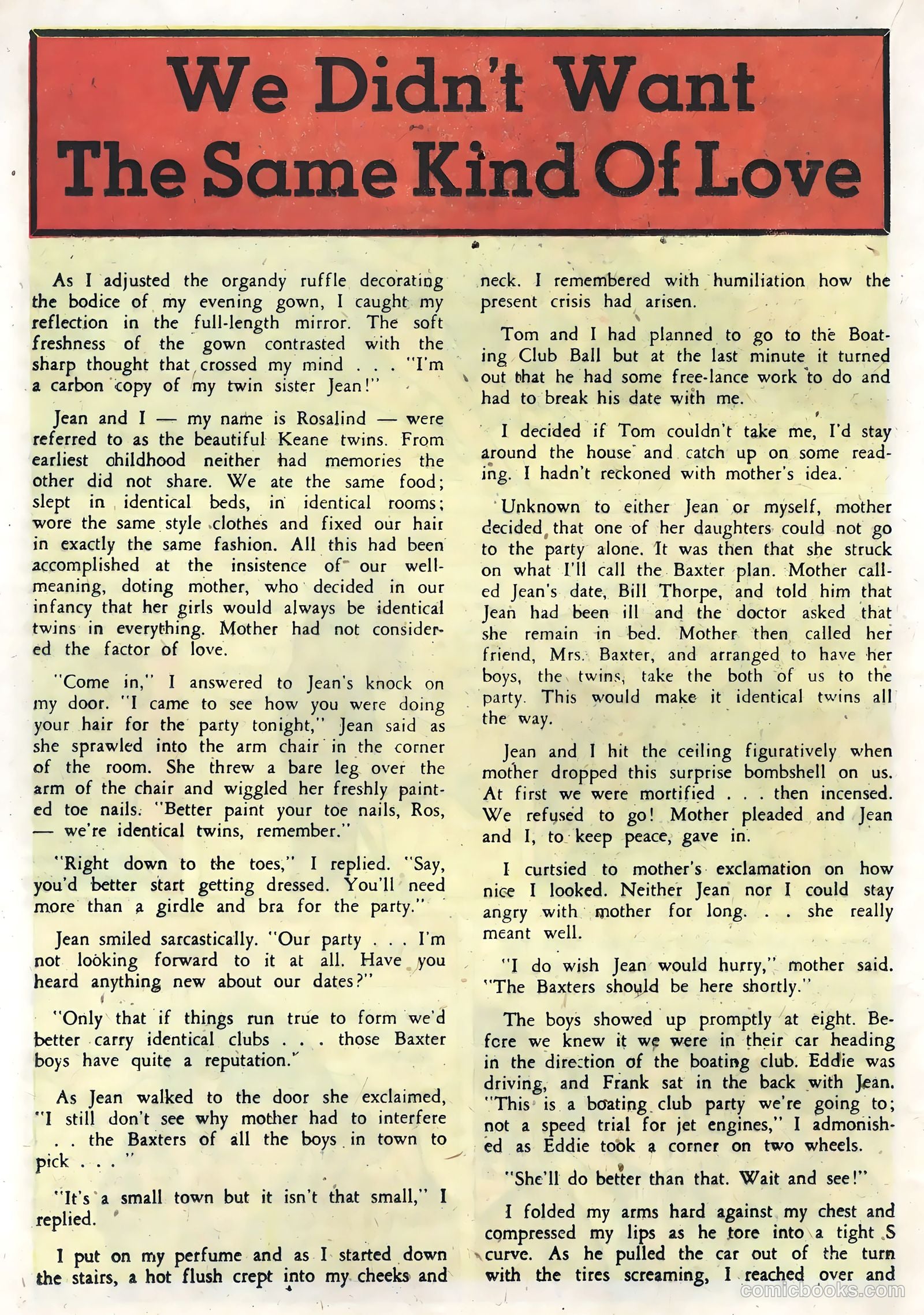 True Life Secrets #4 — page 16 of 36