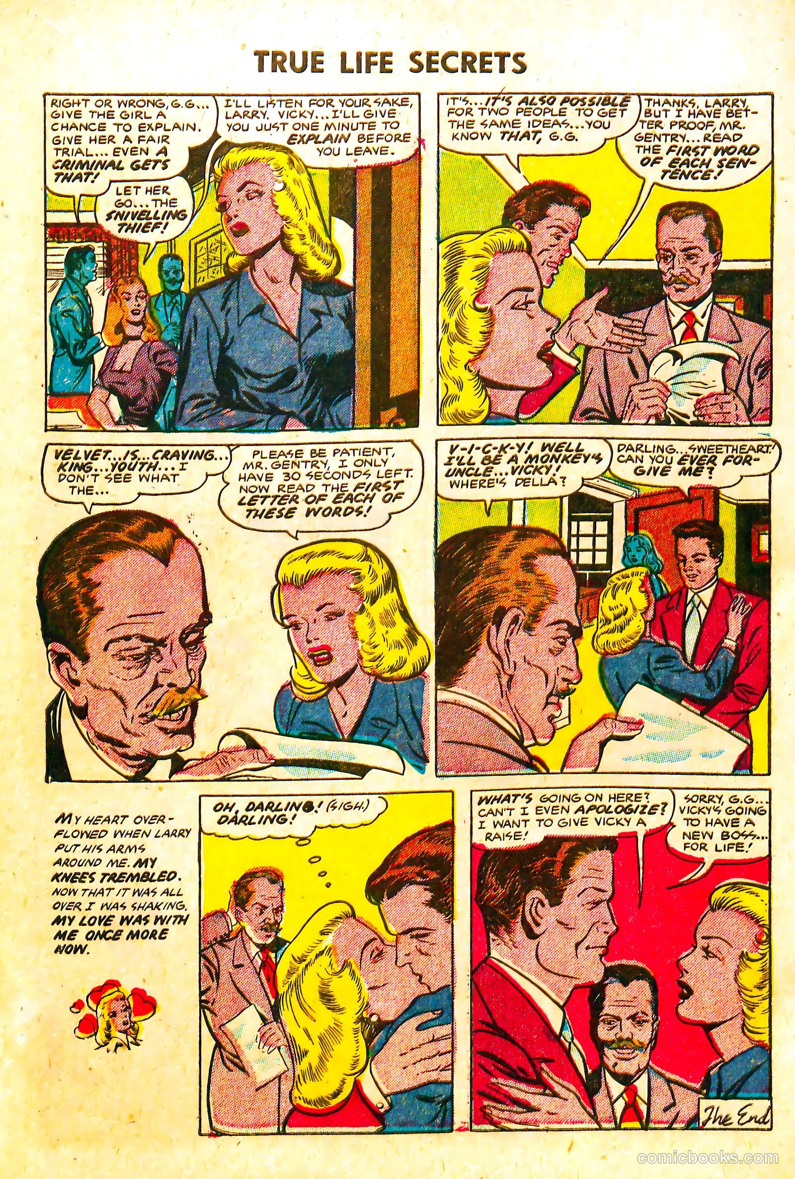 True Life Secrets #5 — page 34 of 36